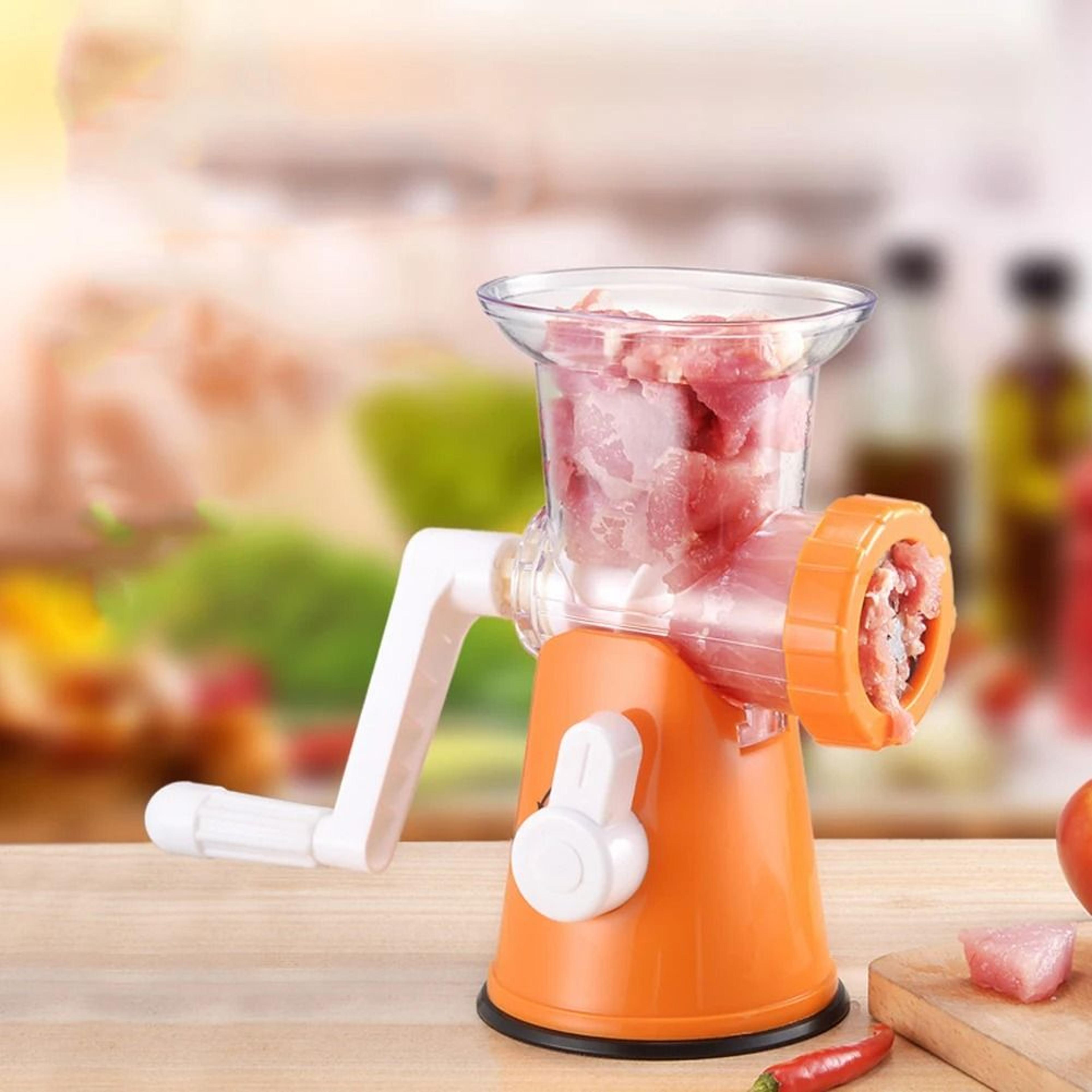 stainless steel electric meat grinder with multifunctional vegetable and fruit processing