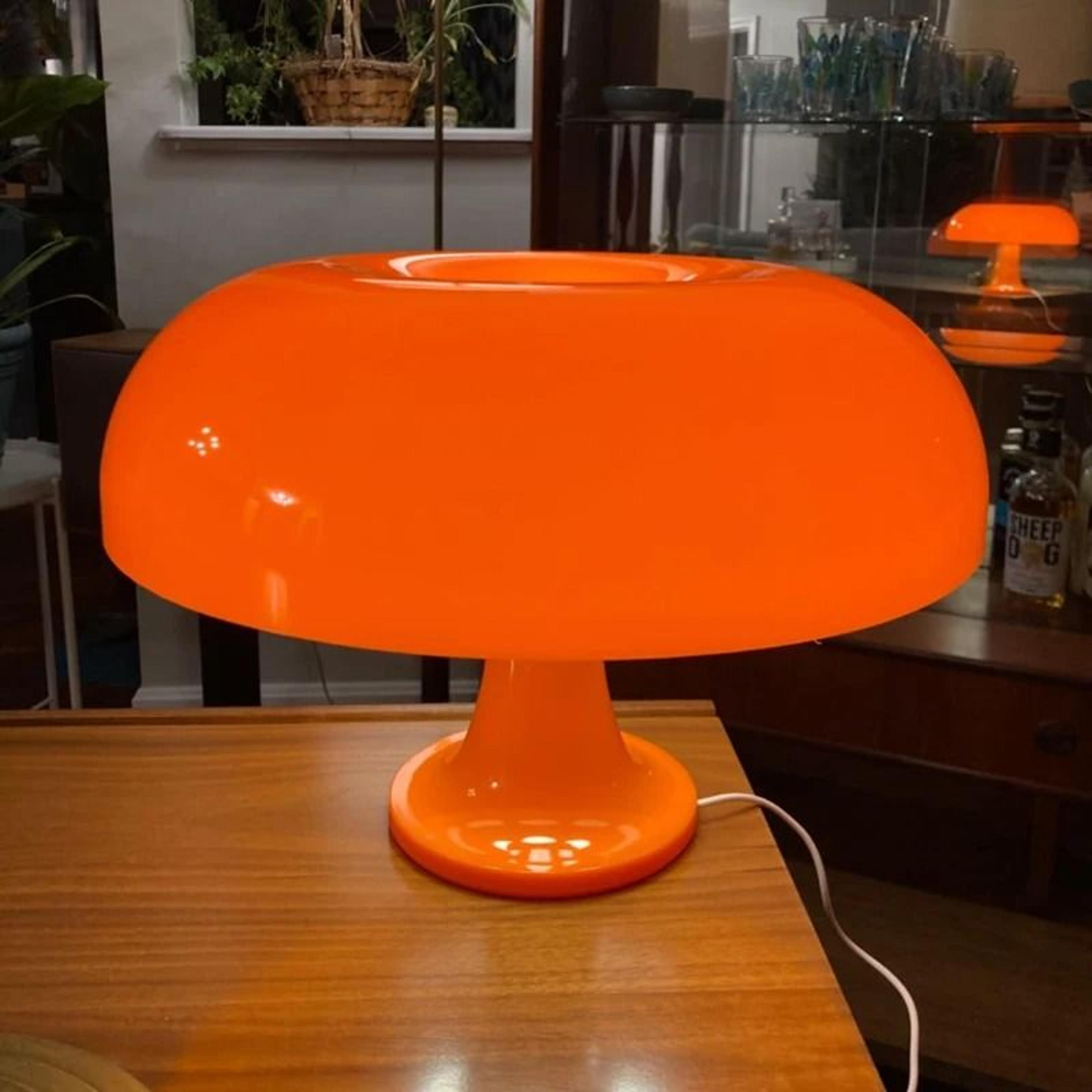 italy designer led mushroom table lamp – modern minimalist desk light