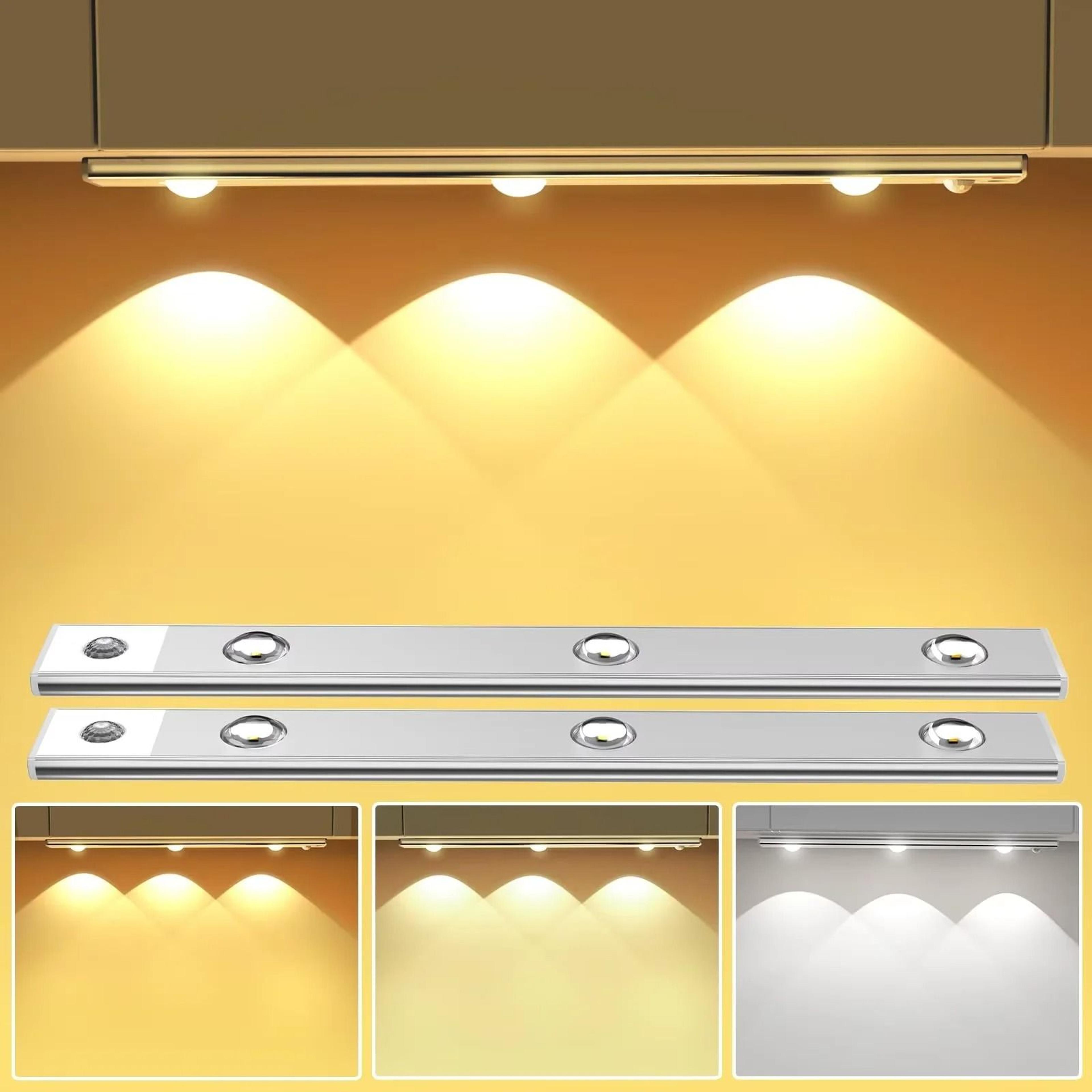 wireless ultra-thin motion sensor led cabinet light – usb rechargeable dimmable lamp
