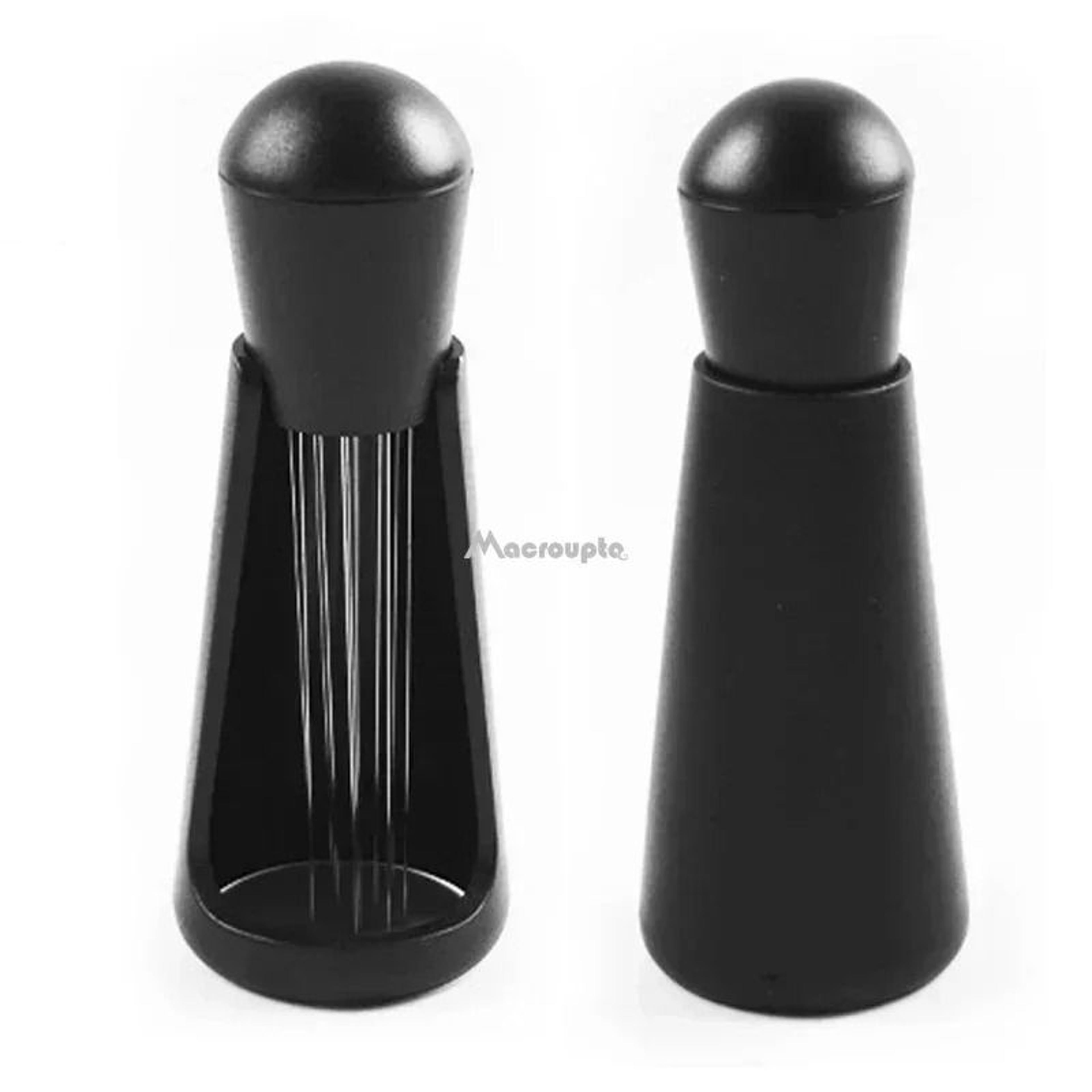 needle espresso coffee stirrer – professional wood handle distribution tool & barista stirring hardware