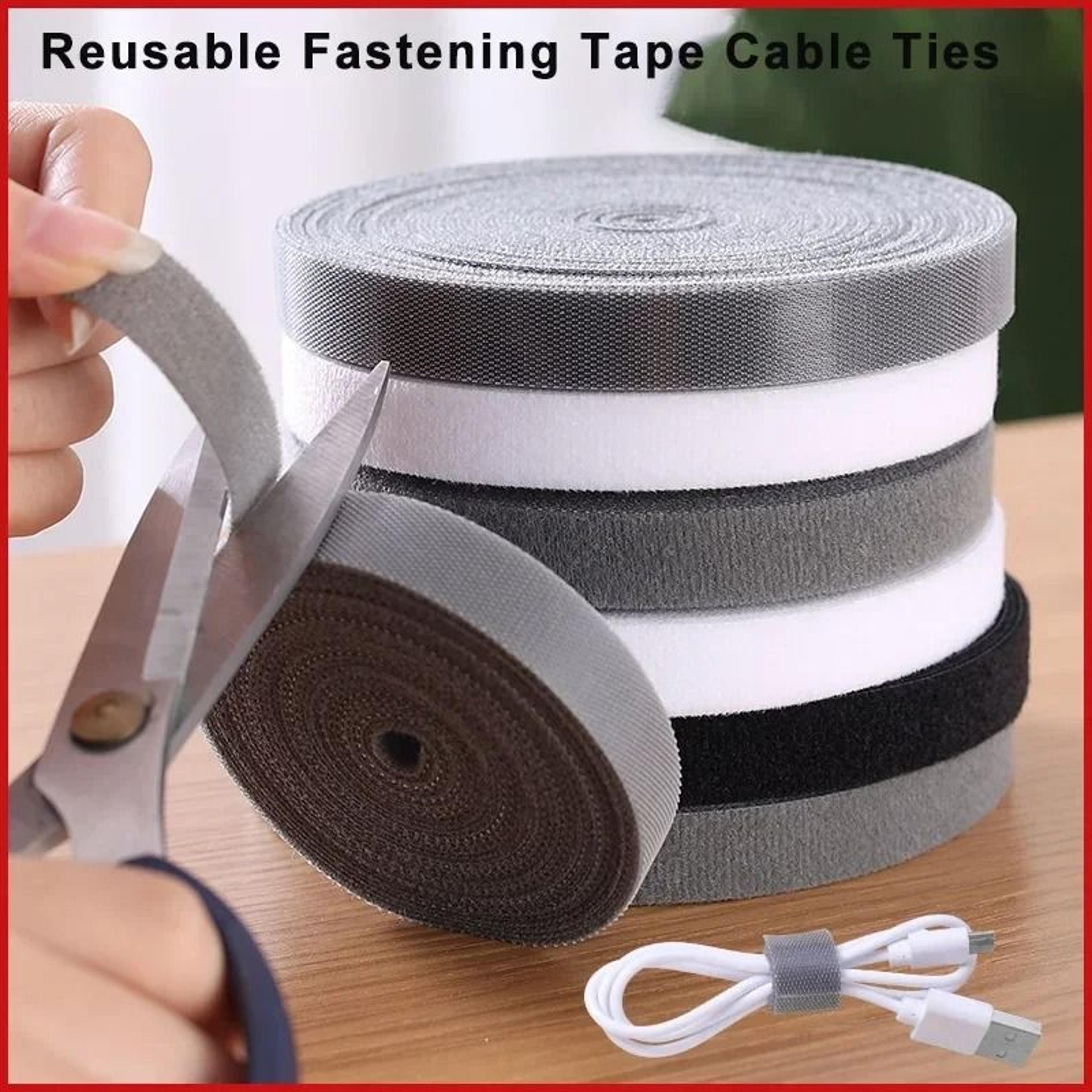 pro-series cable management tape – high-performance 1m/3m/5m wire winder & universal cord protector for mobile & desktop
