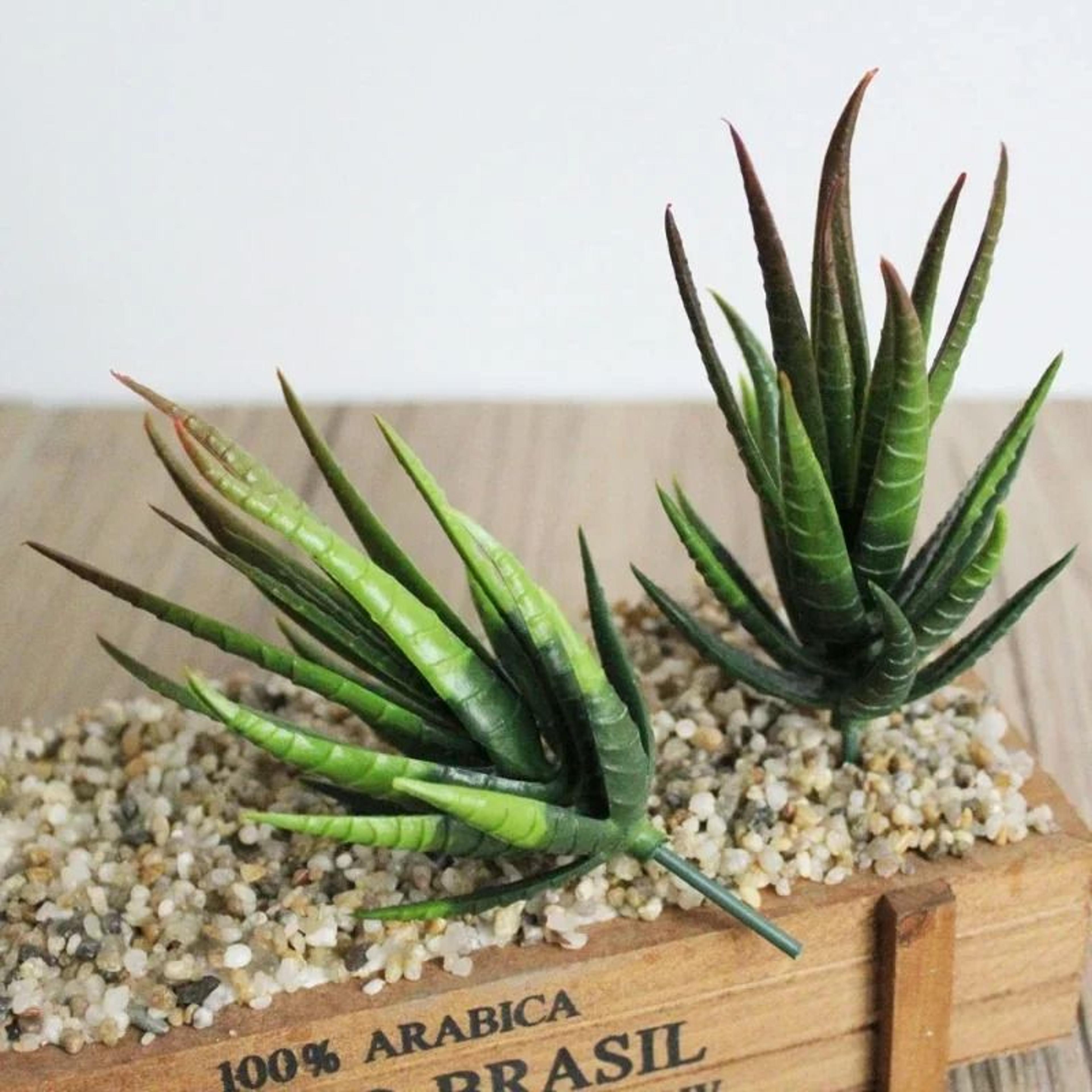 artificial desktop succulent – high-performance 7x10cm faux plant for garden home diy & office decoration