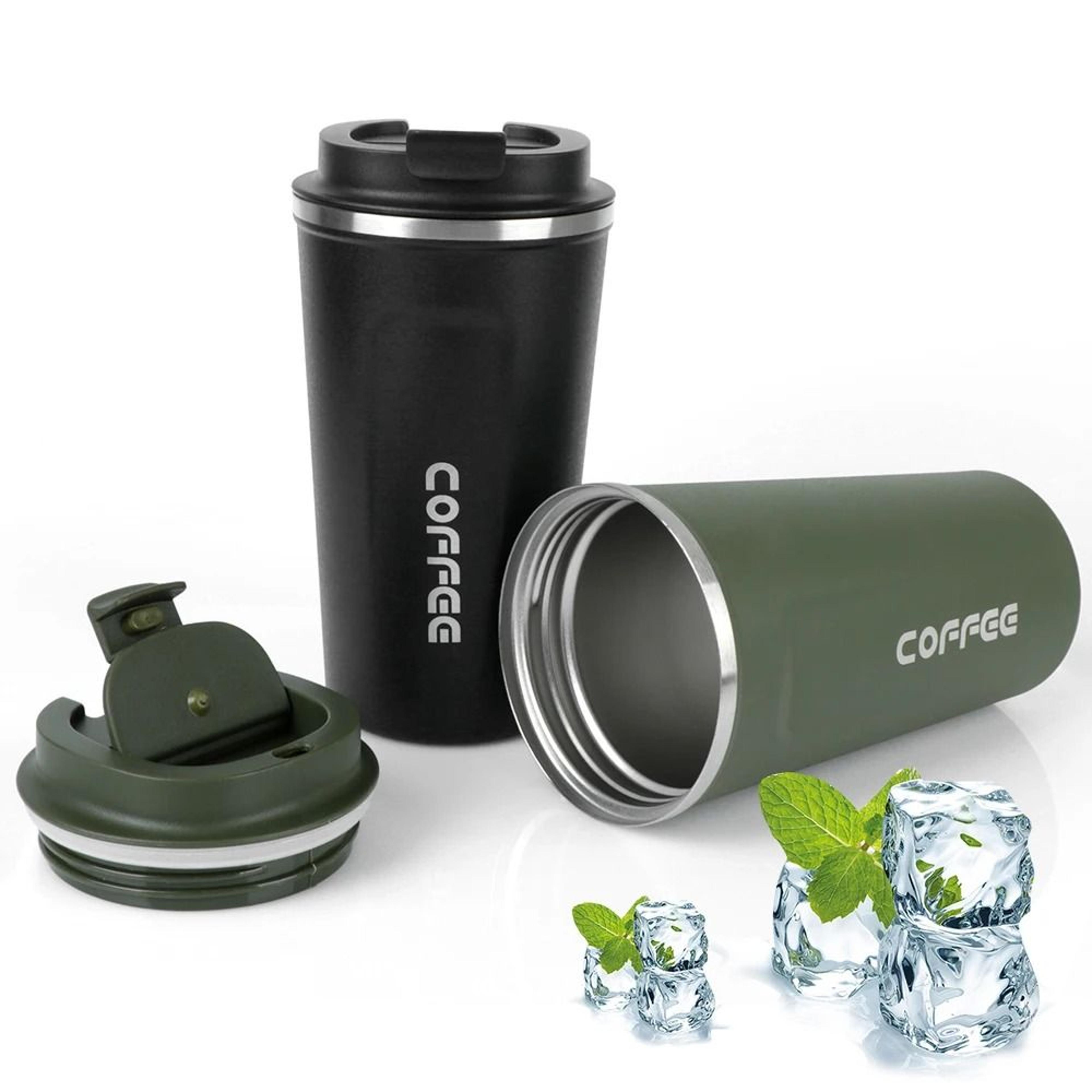 thermo cafe double stainless steel coffee mug leak proof travel thermo cup car thermos mug