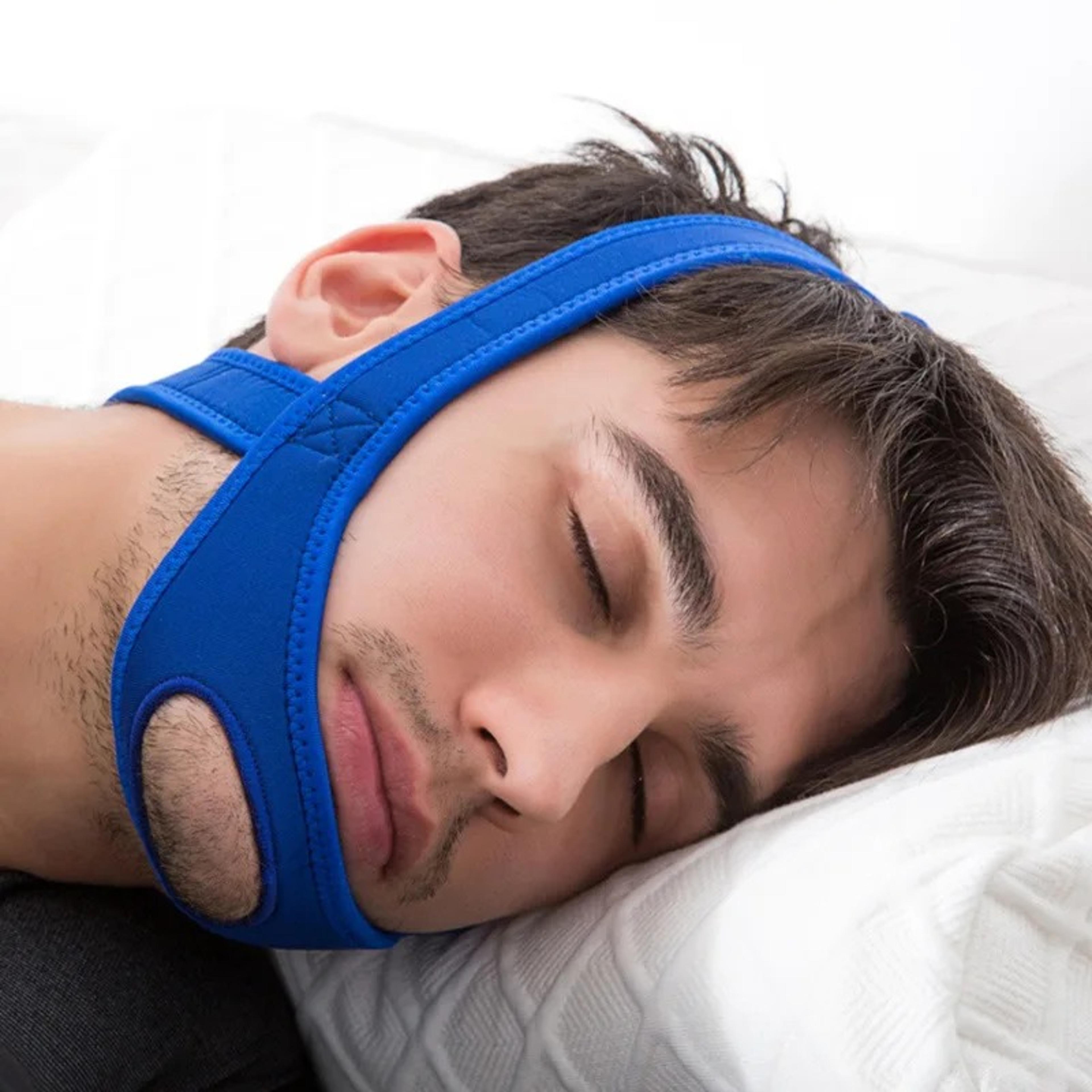 anti-snoring chin strap for mouth breathers – jaw support for quieter sleep
