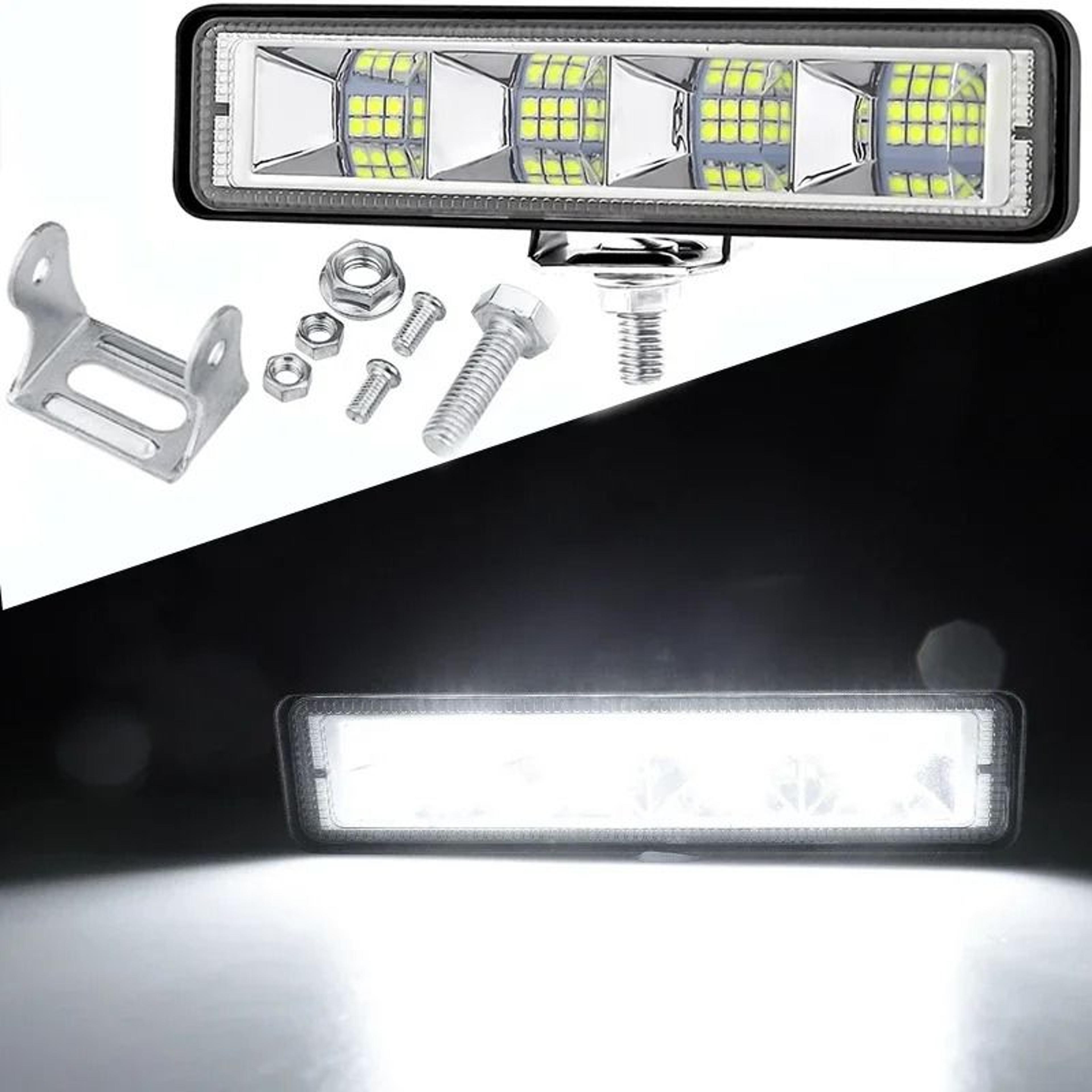 72w high-intensity led auxiliary work light | 24-led strip for motorcycles, dirt bikes & 4x4 off-road