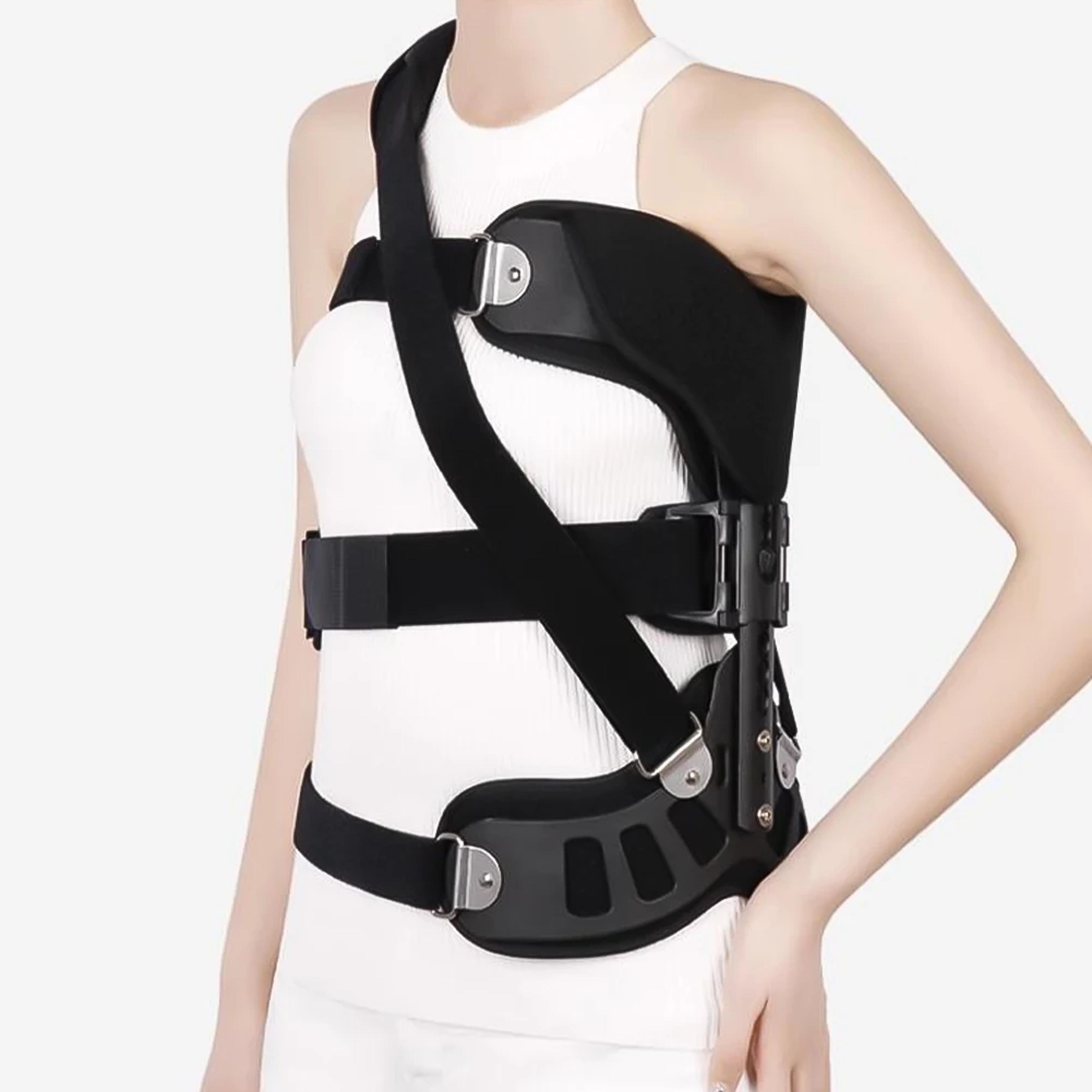 adjustable scoliosis posture brace for spinal alignment support and daily comfort