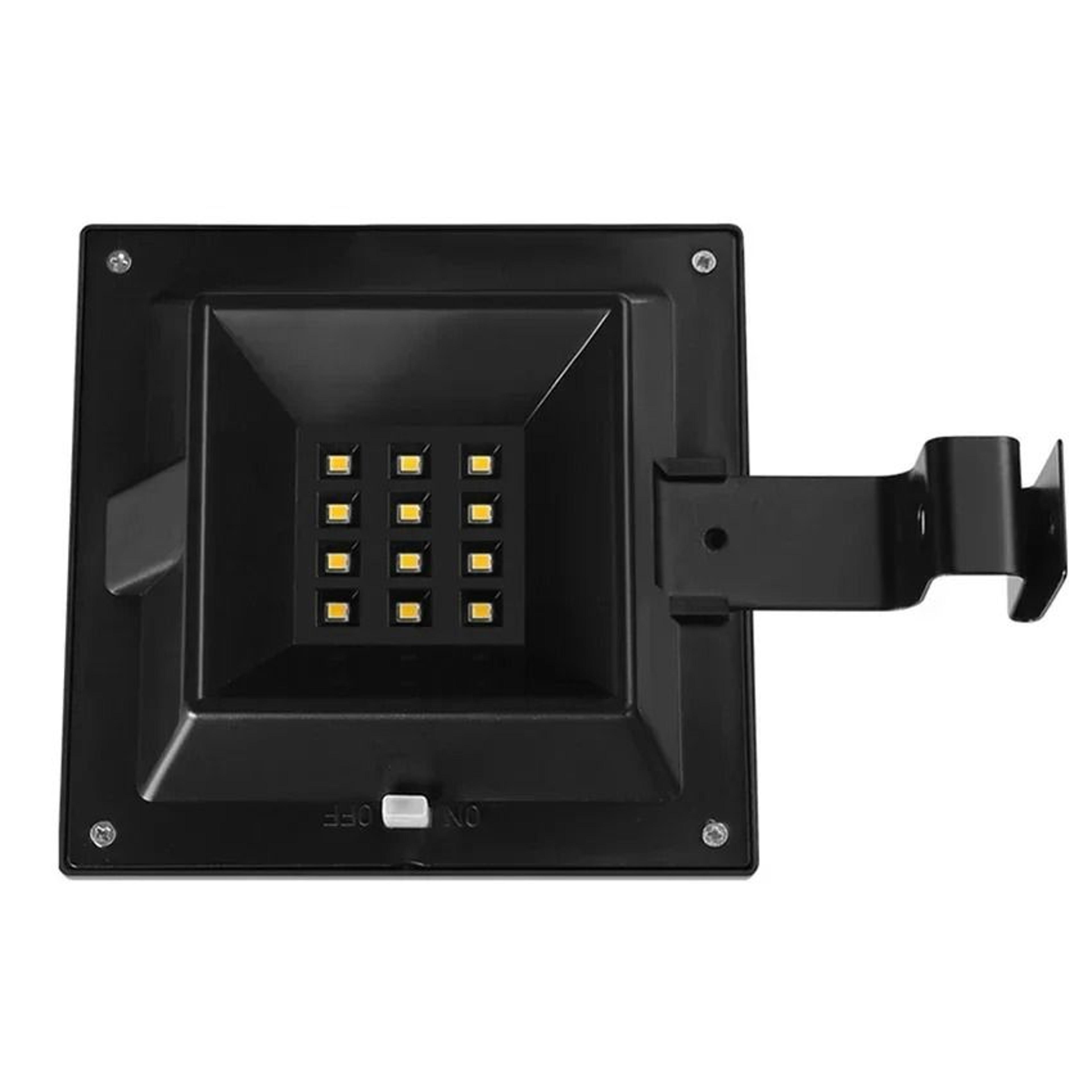 solar led outdoor security street light | ip65 waterproof dusk-to-dawn flood light for patio & entryways