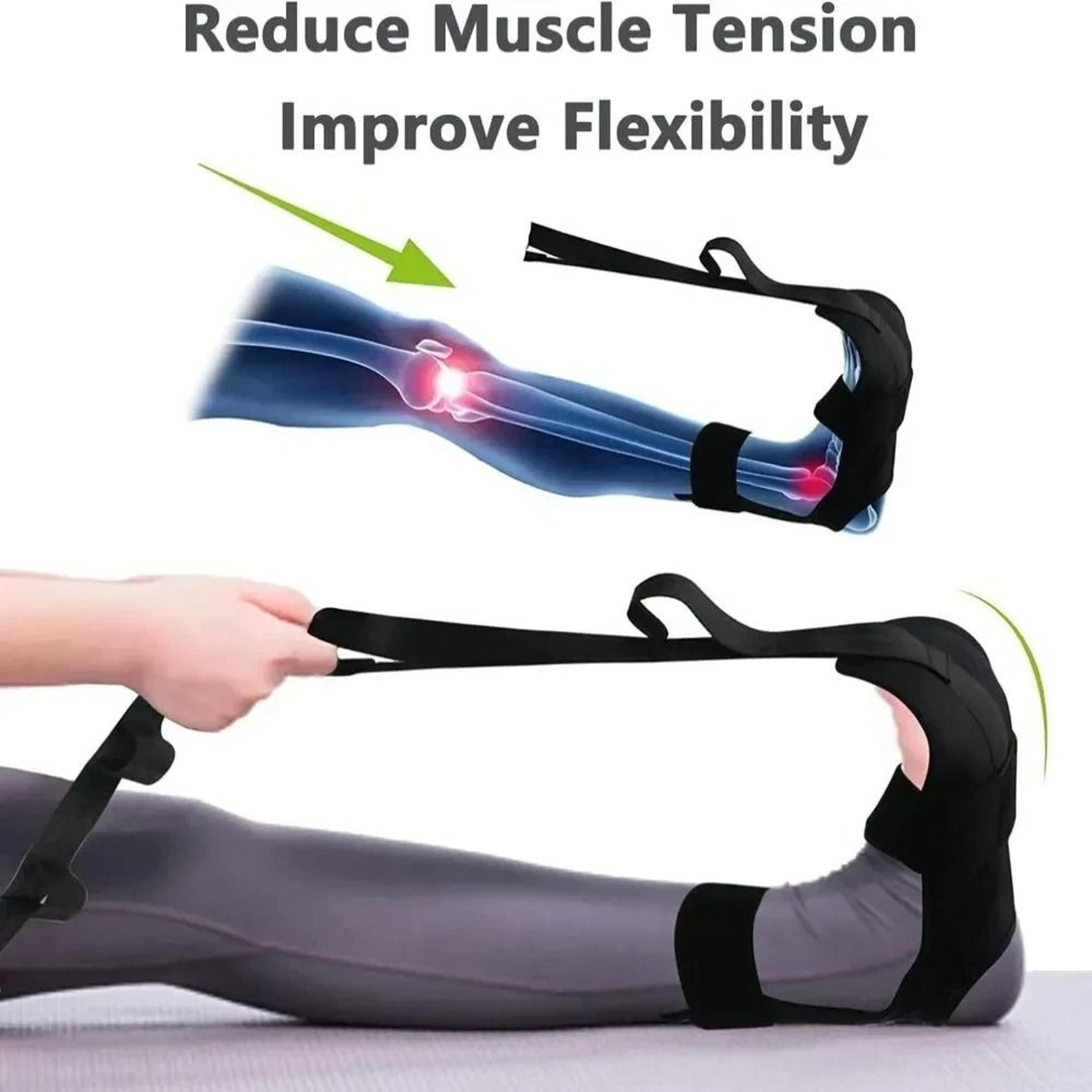 professional stretching band | yoga & fitness ankle joint ligament stretching equipment | rehabilitation training strap