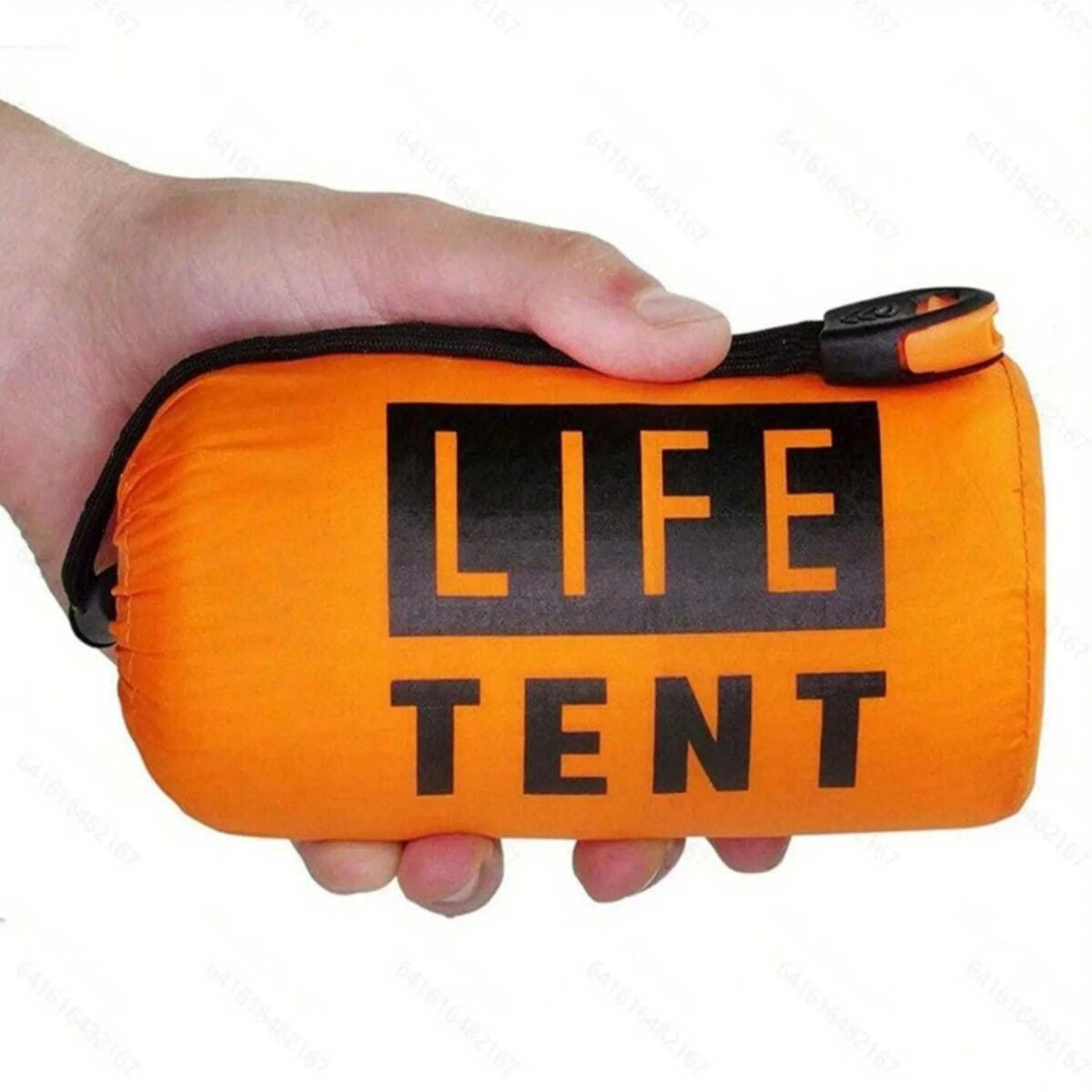 2-person emergency life tent | mylar thermal shelter bivy & survival kit | waterproof outdoor sos gear