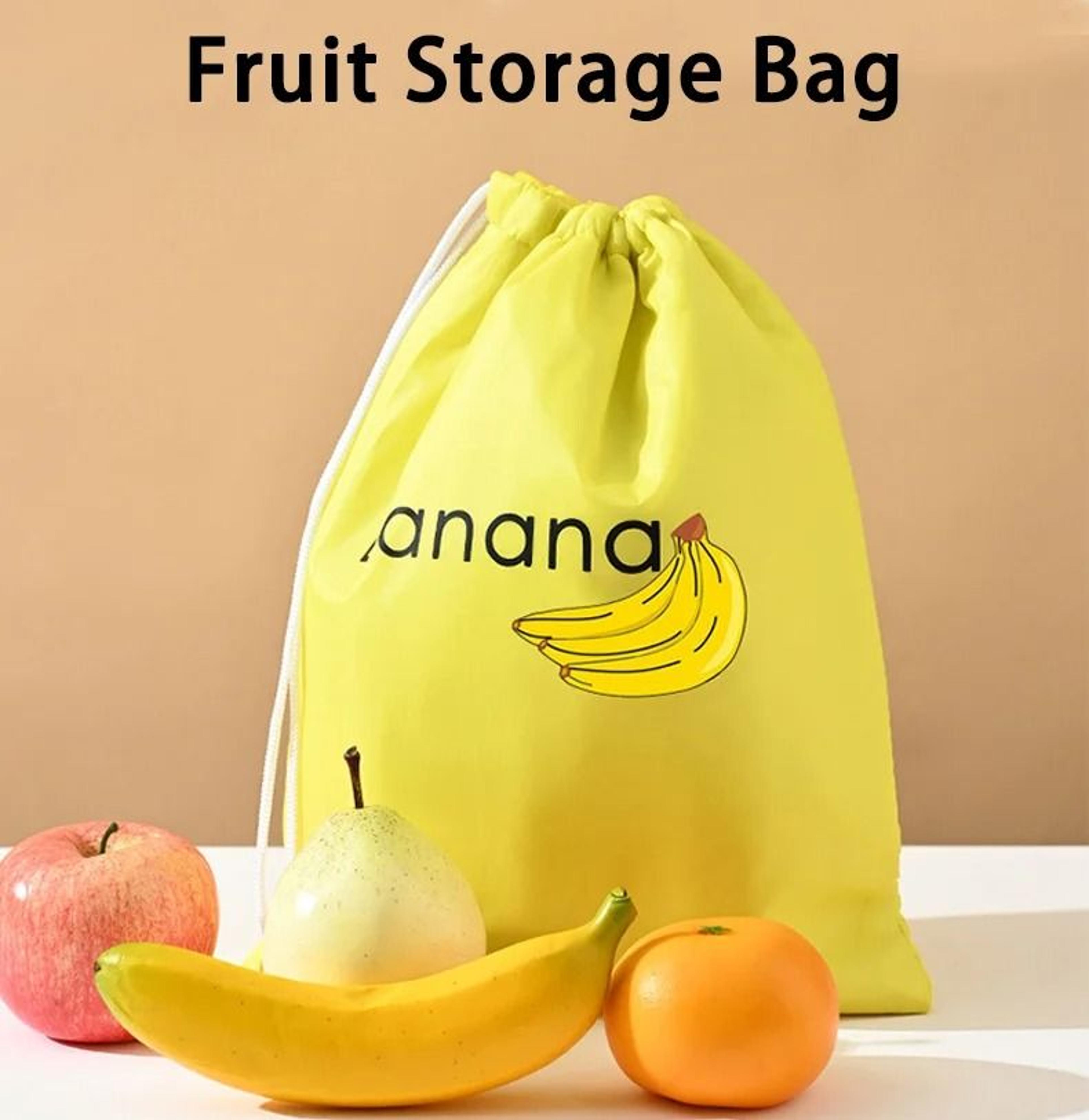 durable insulated banana storage bag fresh-keep fruit and vegetable bundle pocket