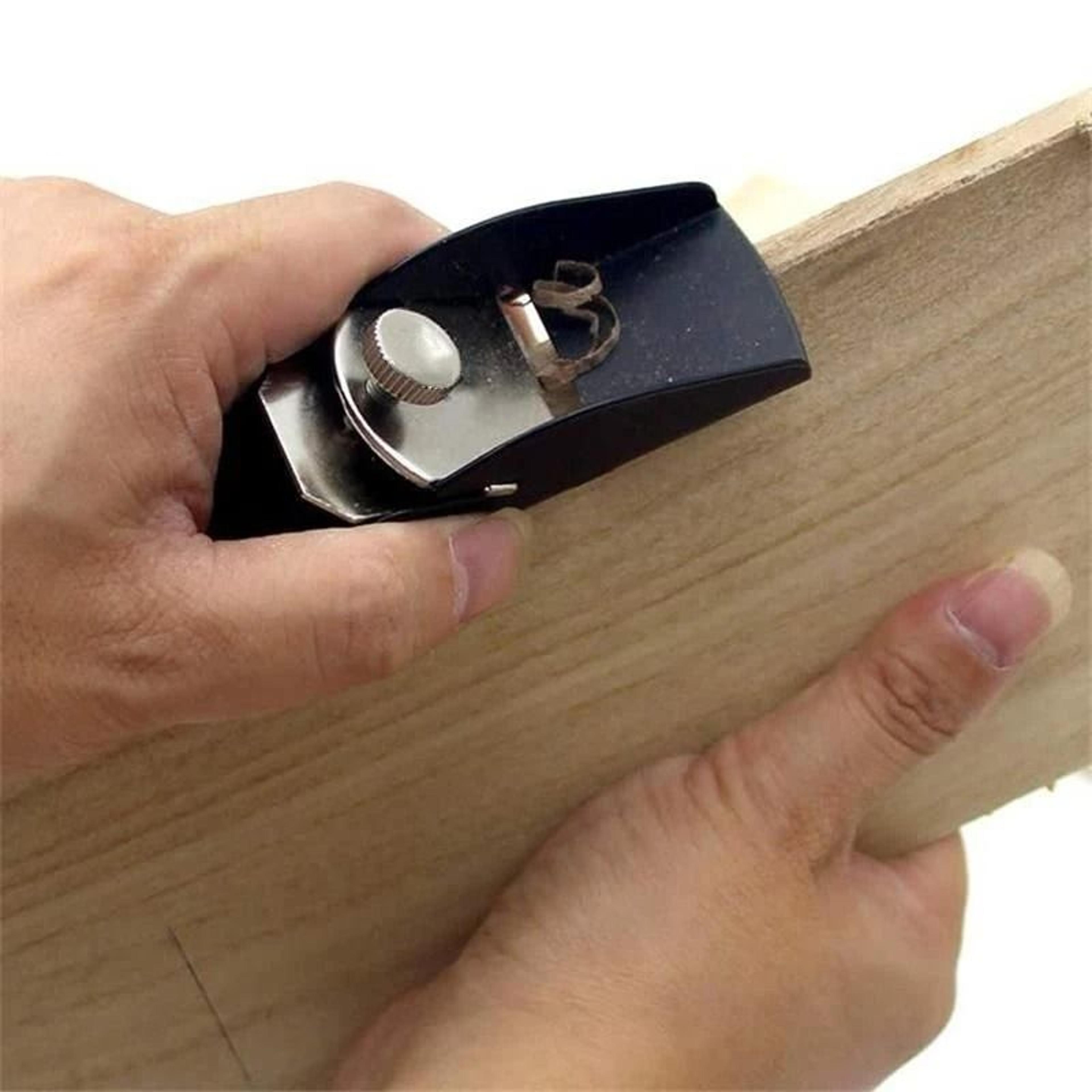 precision mini wood planer for carpentry aluminum alloy manual hand tool with cutting edge