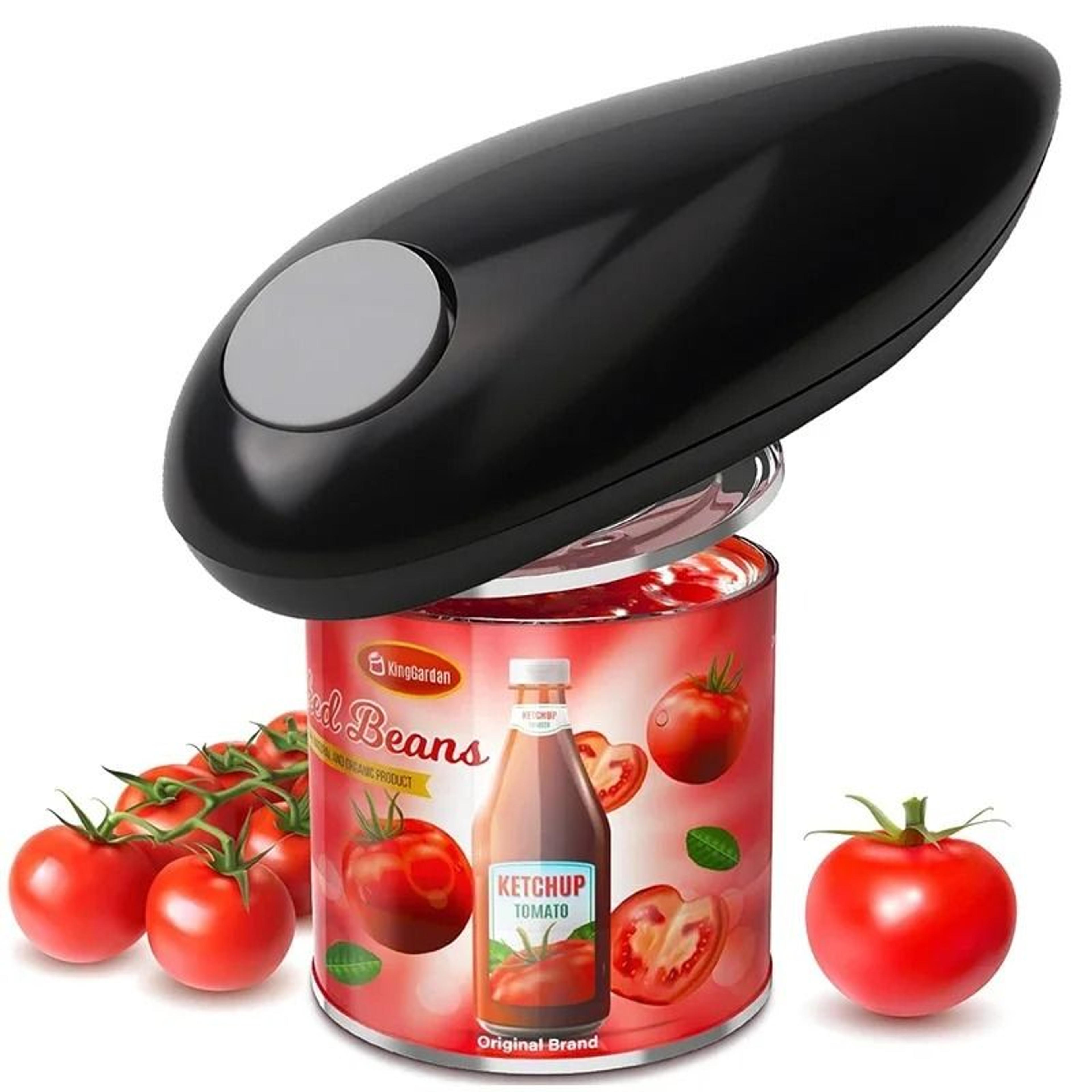 automatic electric can opener with one-touch hands-free technology for arthritis and seniors