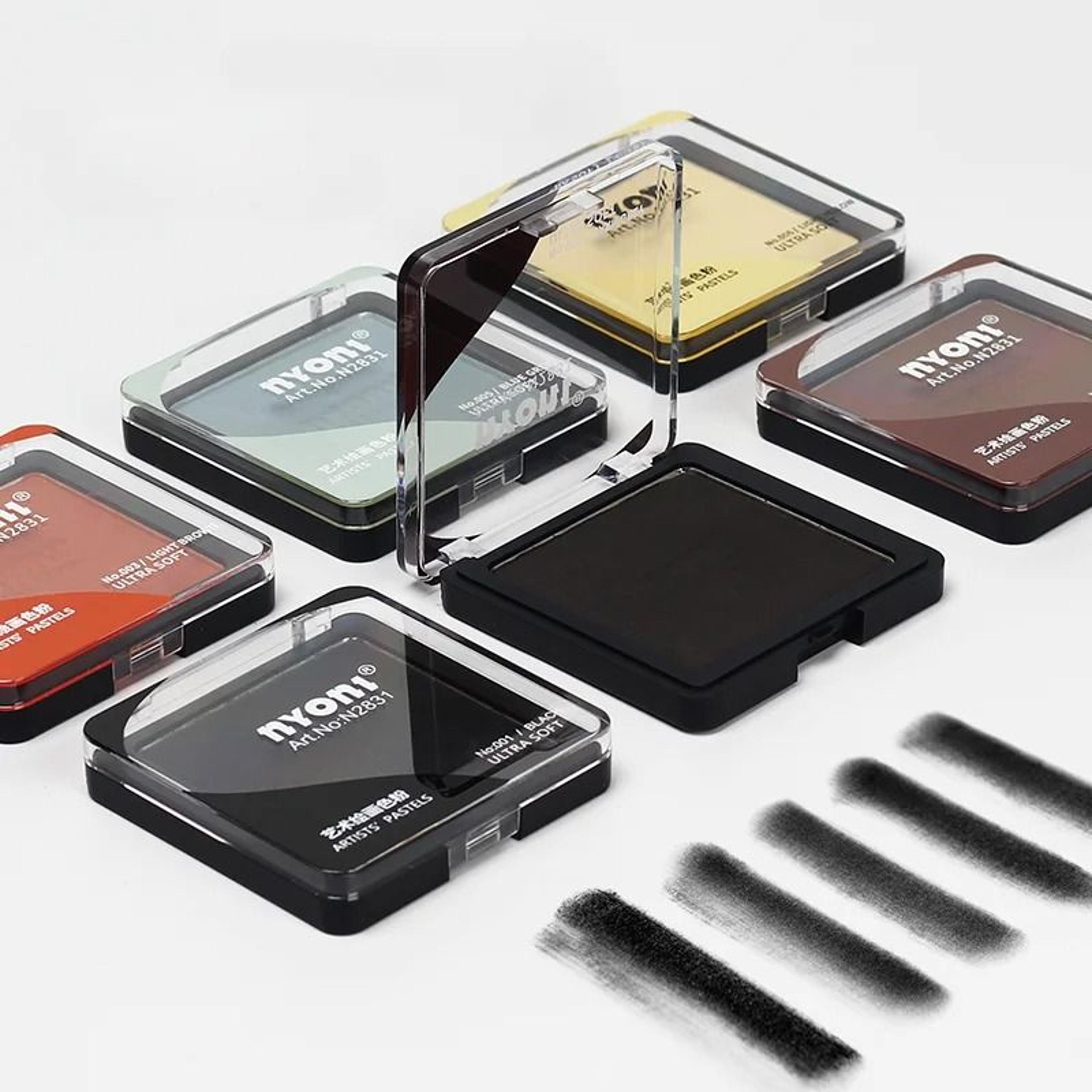 professional ultra soft artist pastel graphite and charcoal drawing powder finest pigment
