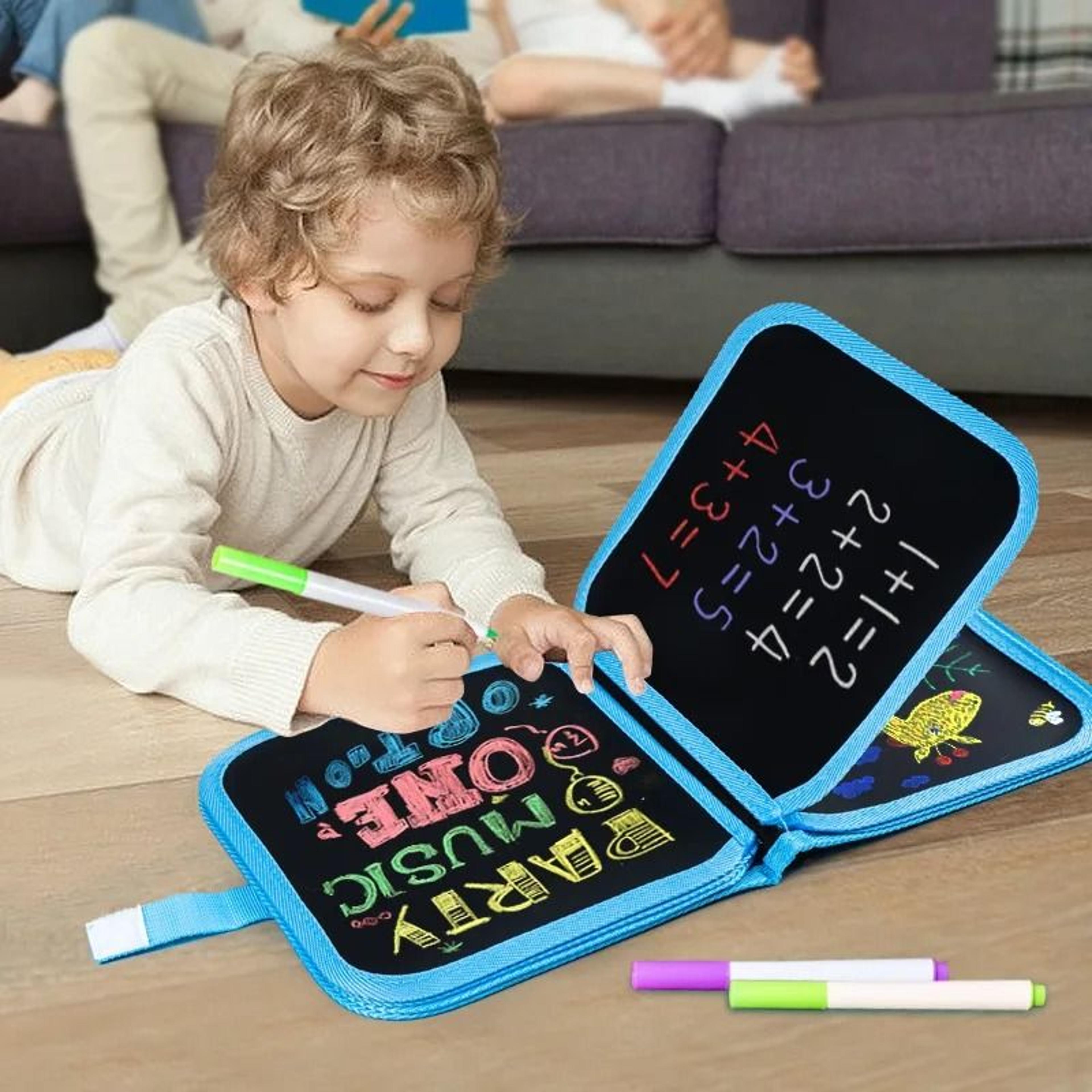 cute erasable portable graffiti book | reusable cartoon doodle writing & painting set