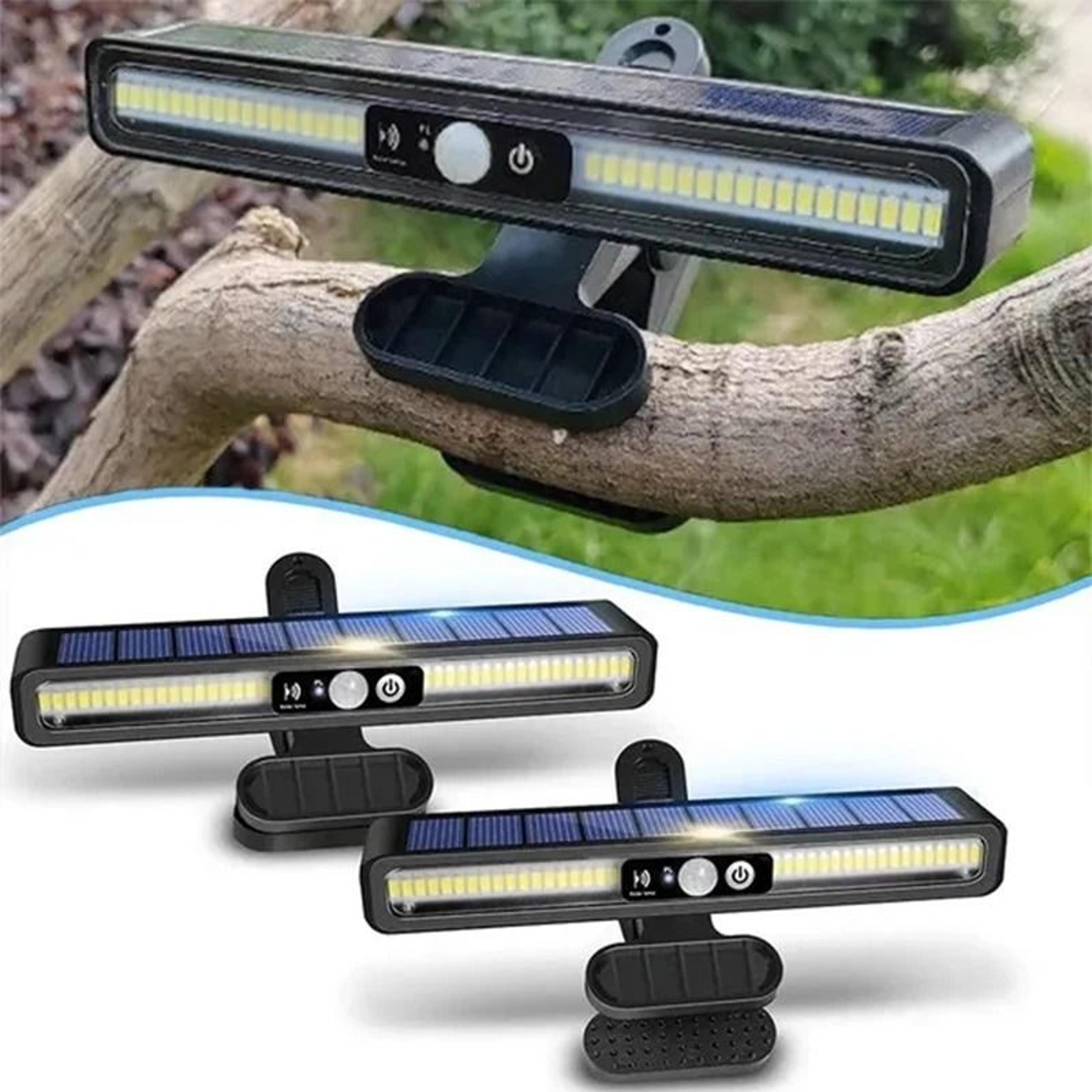clip-on solar motion lights outdoor waterproof 36 led security light