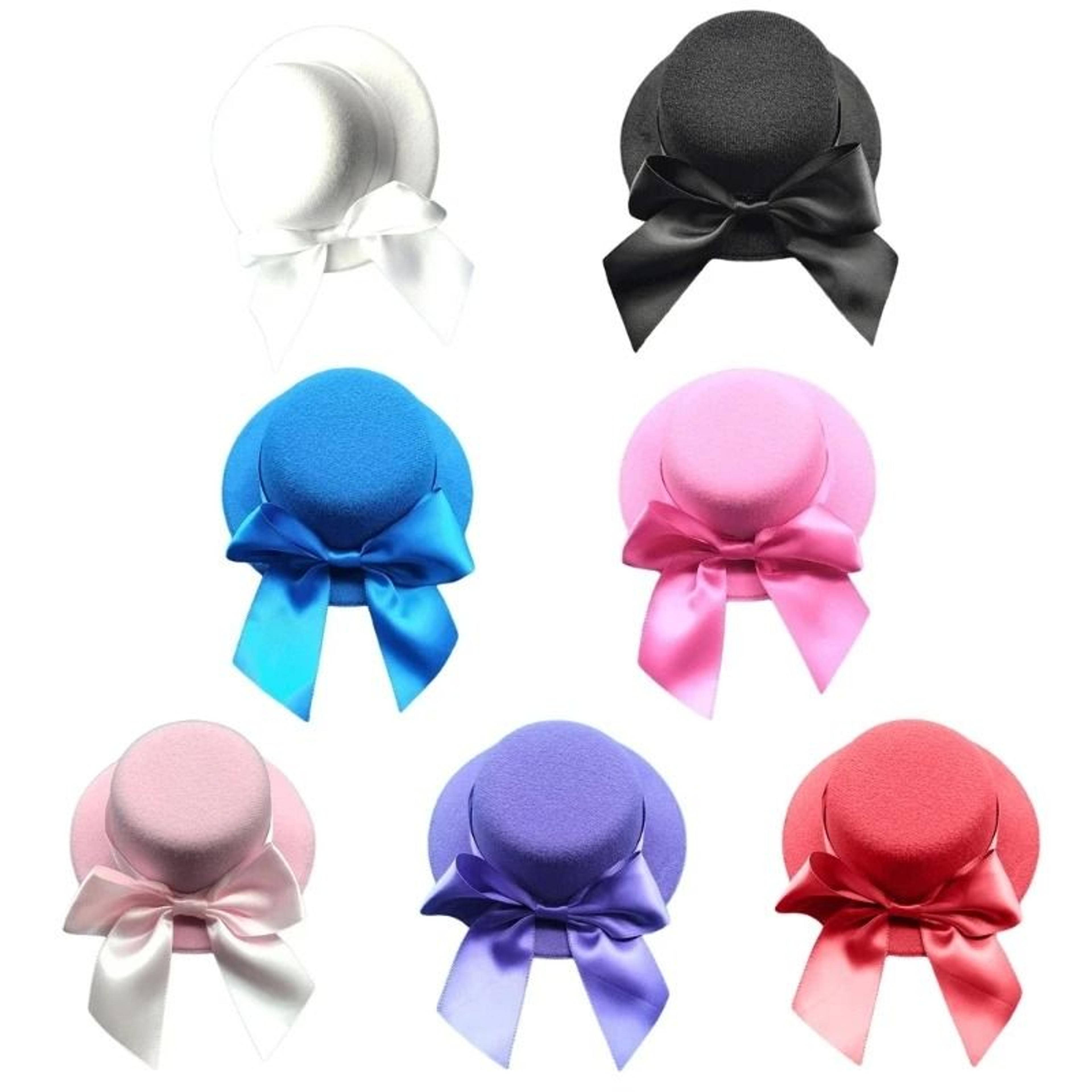 elegant small hat hair clip lady party fascinator wedding hairpin