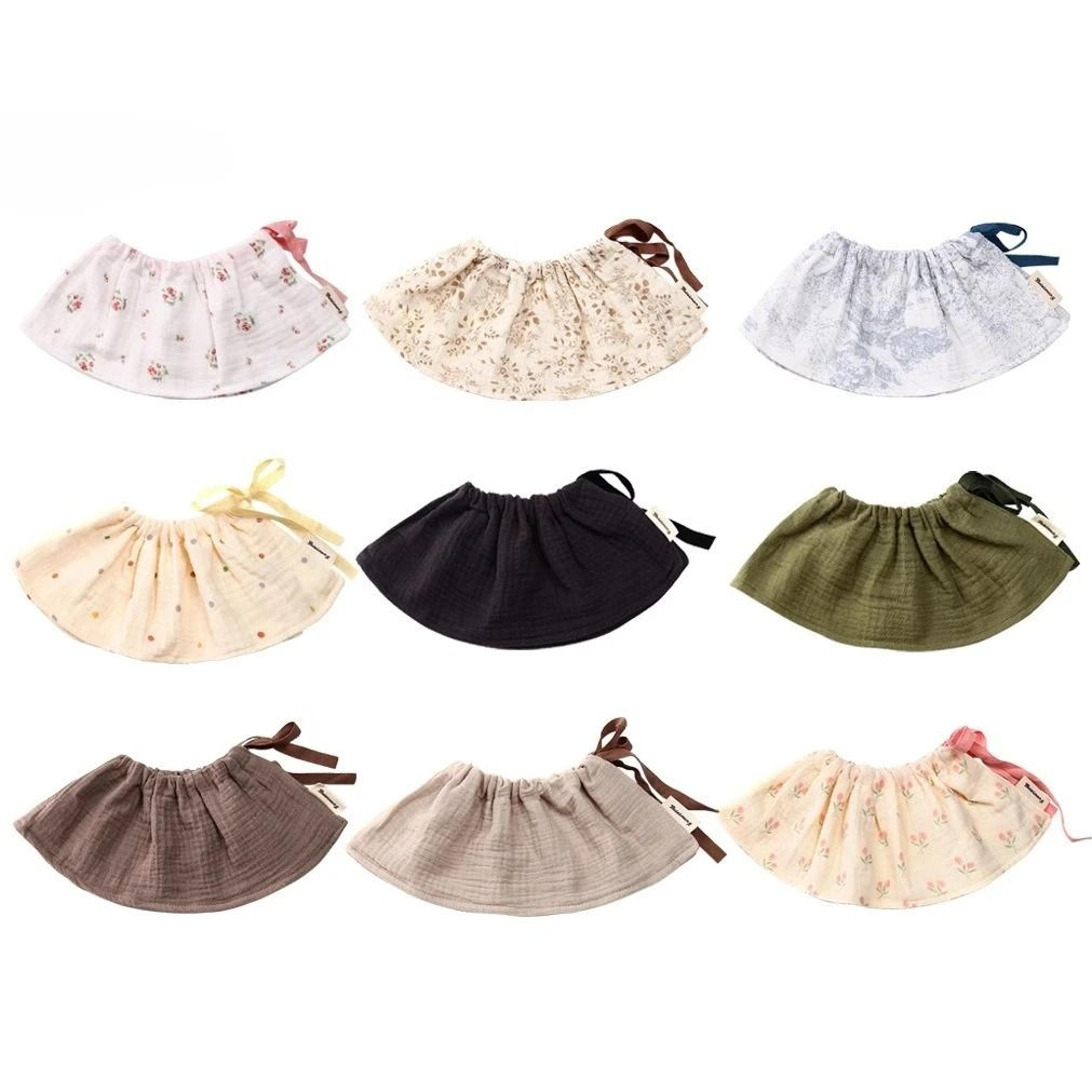 pure cotton class a baby gauze saliva towel double-sided korean style bib