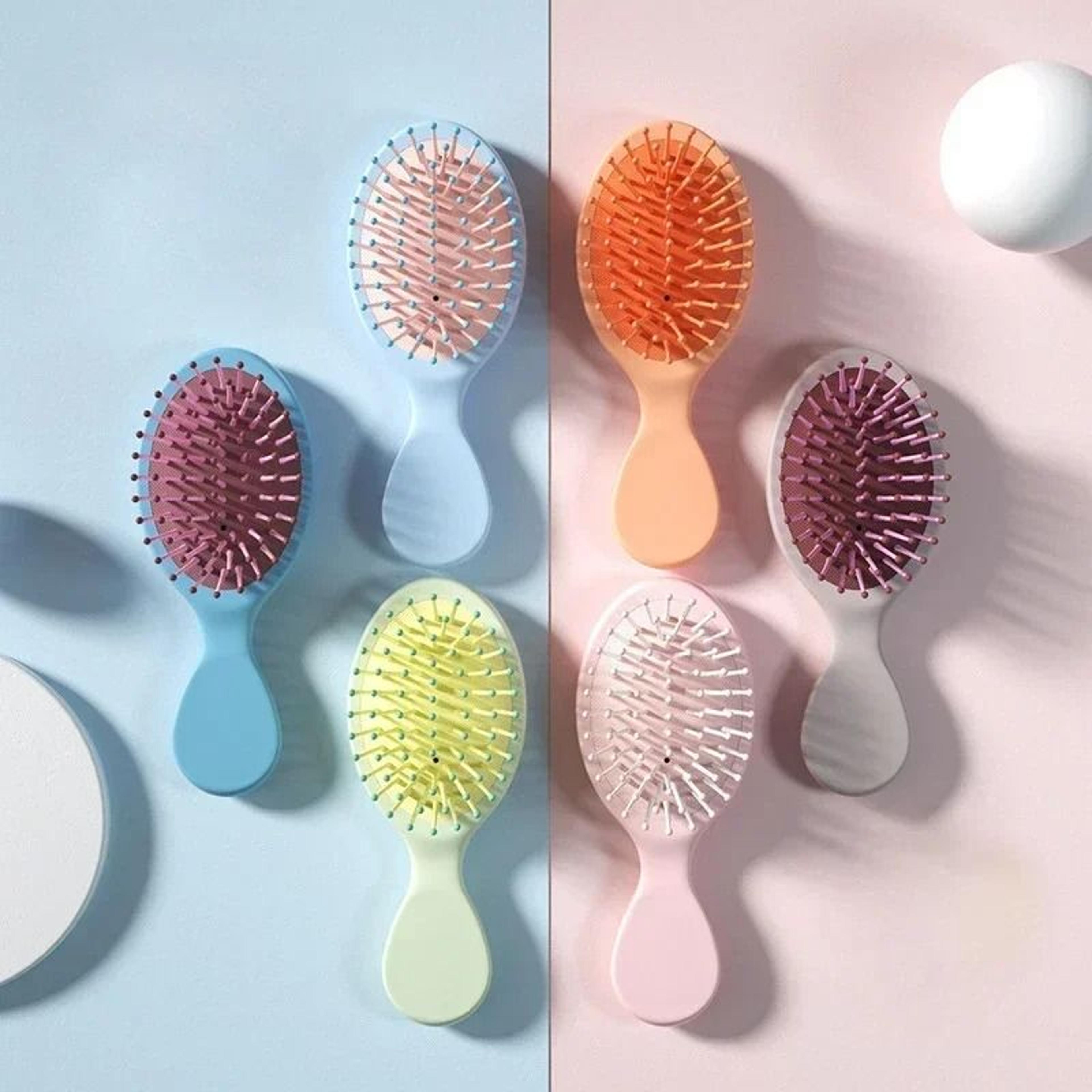 mini kids hairdressing comb scalp massage wet & curly detangling hair brush