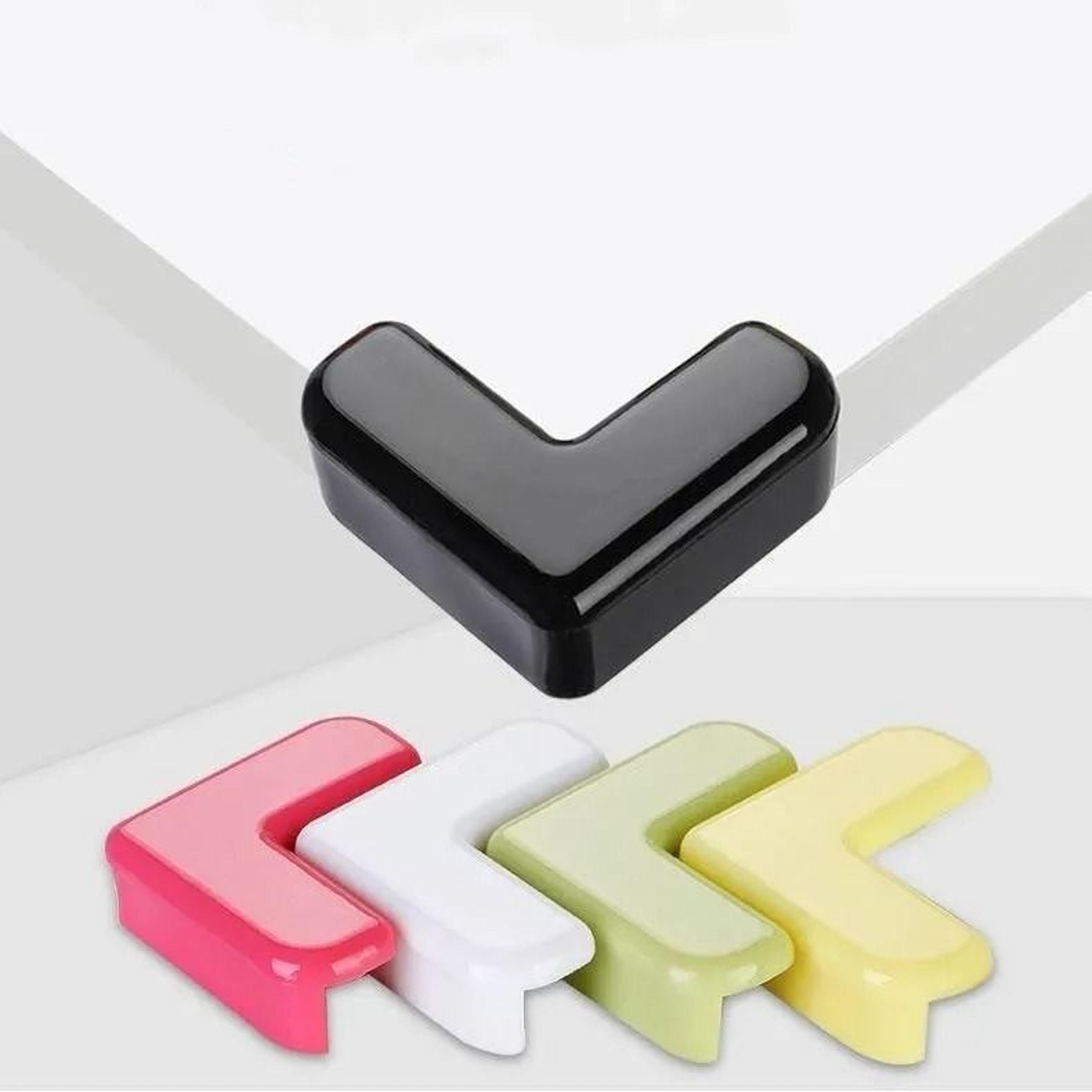 4pcs baby safety l-shape transparent table corner guards & furniture protectors