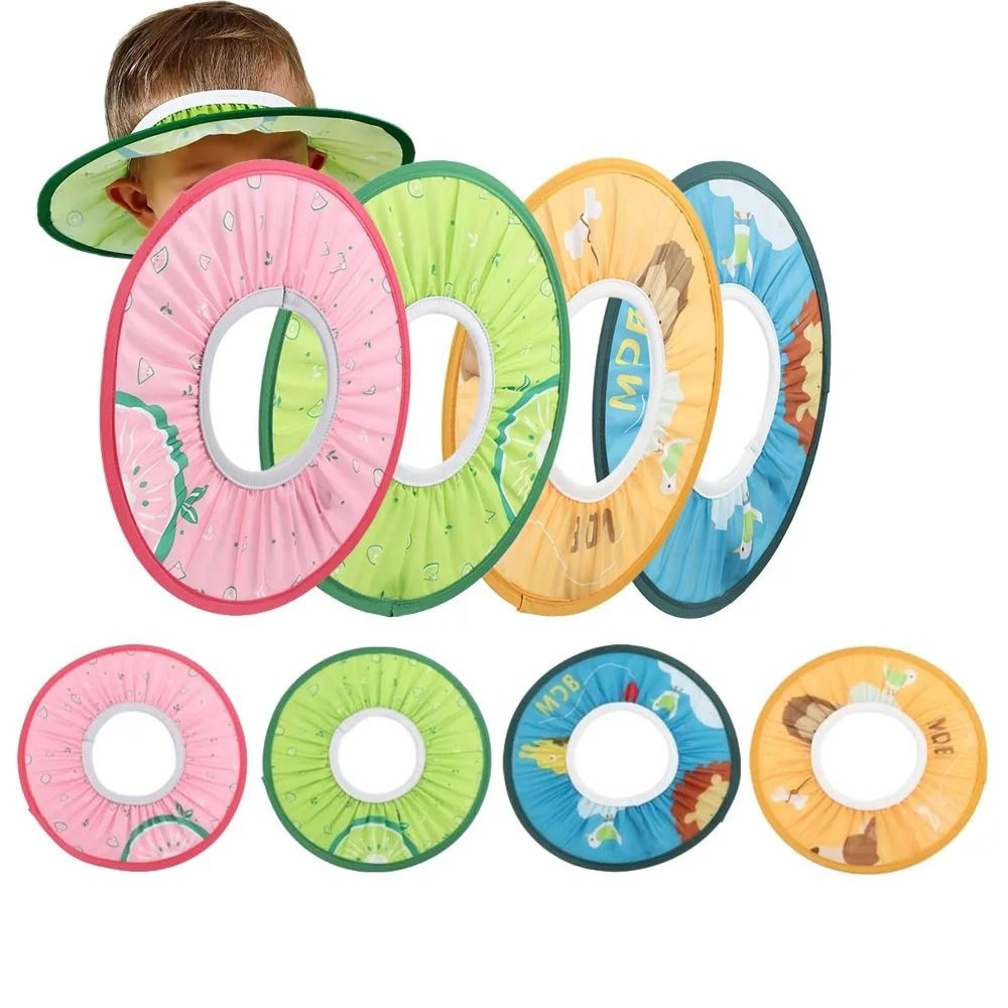 elite adjustable shampoo shield – premium ear-protection bathing cap for infants