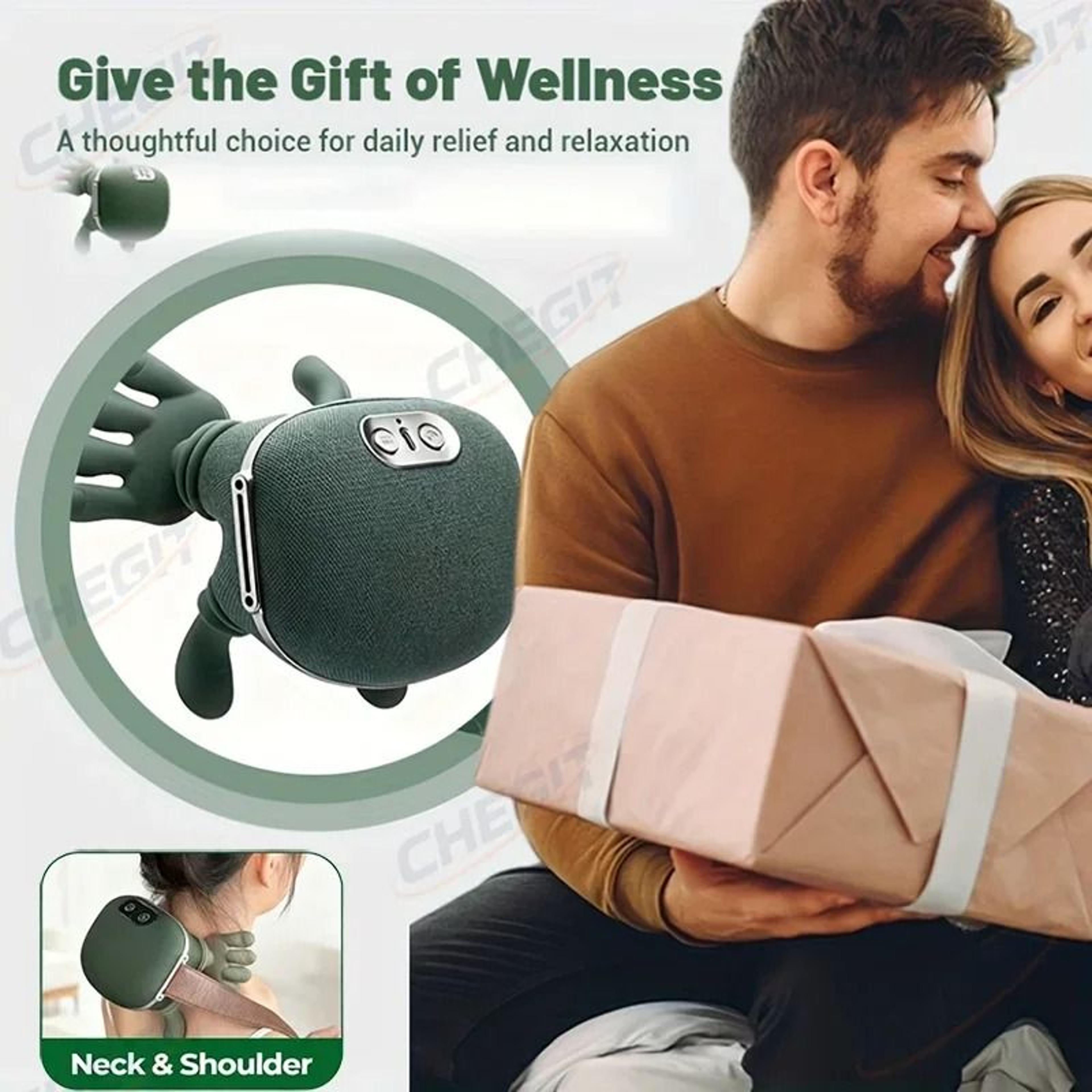 electric shiatsu deep-kneading massager – premium neck & shoulder muscle recovery system