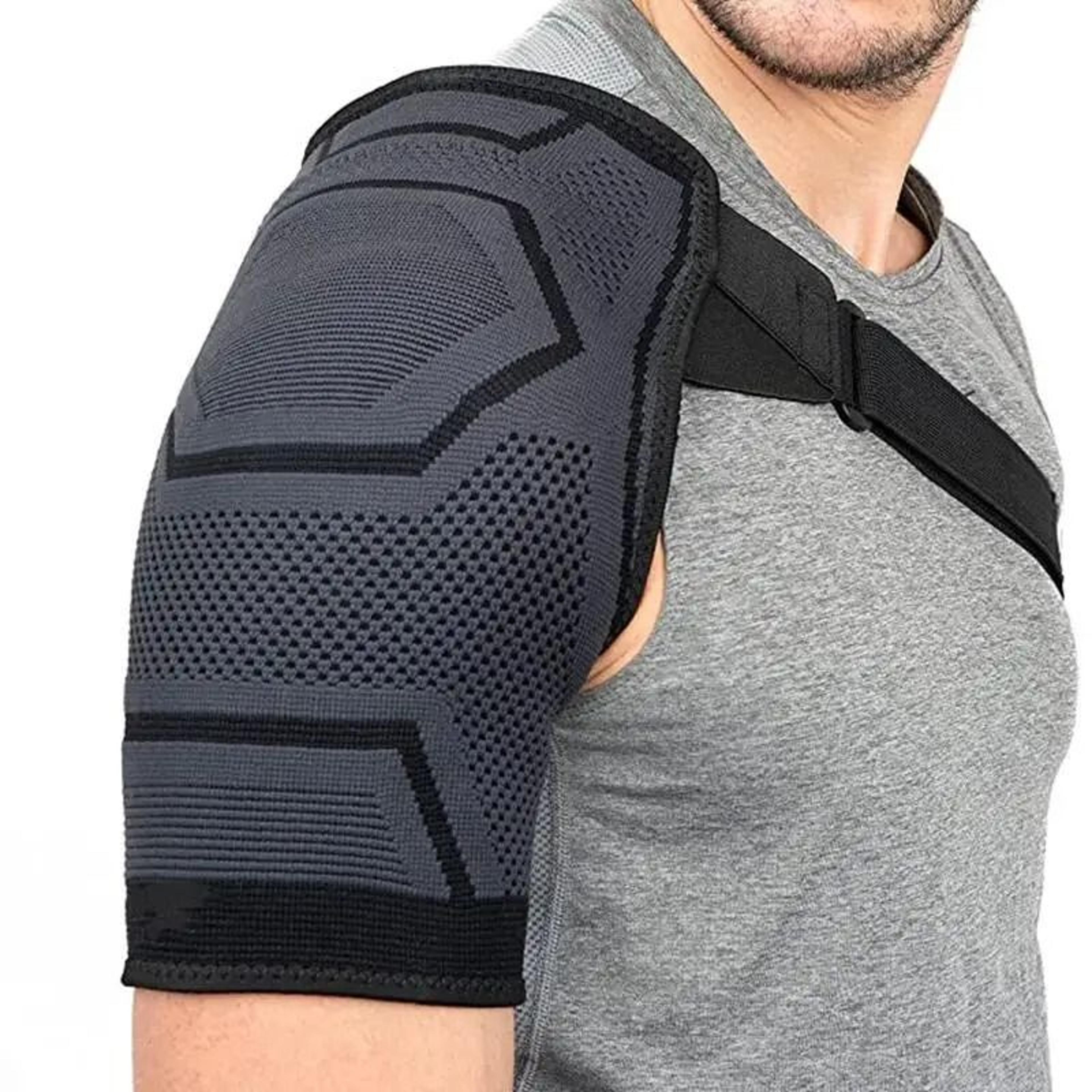 pro-active rotator recovery system – premium adjustable shoulder compression support