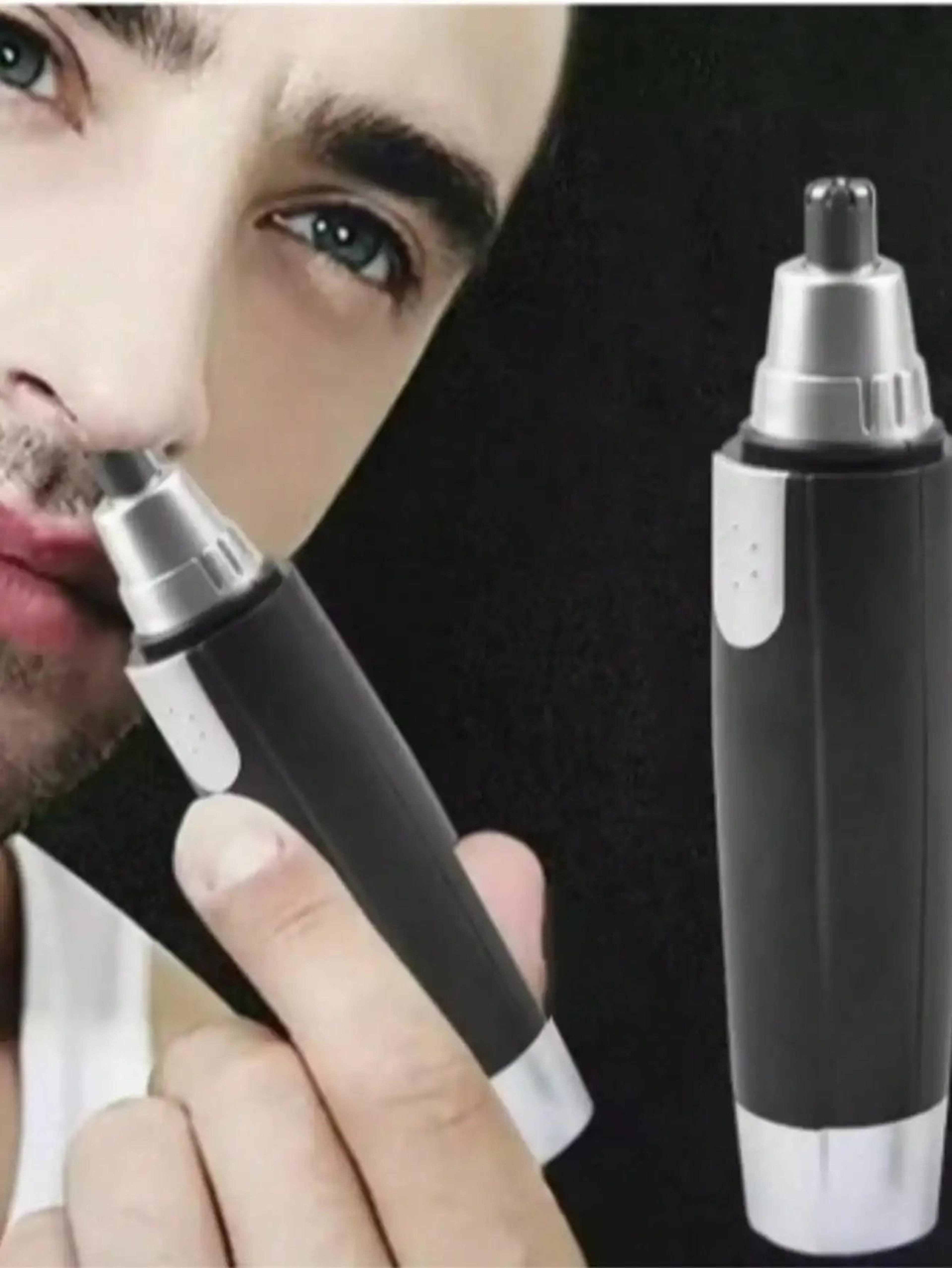 aero-trim precision system professional painless electric nose and ear hair trimmerha