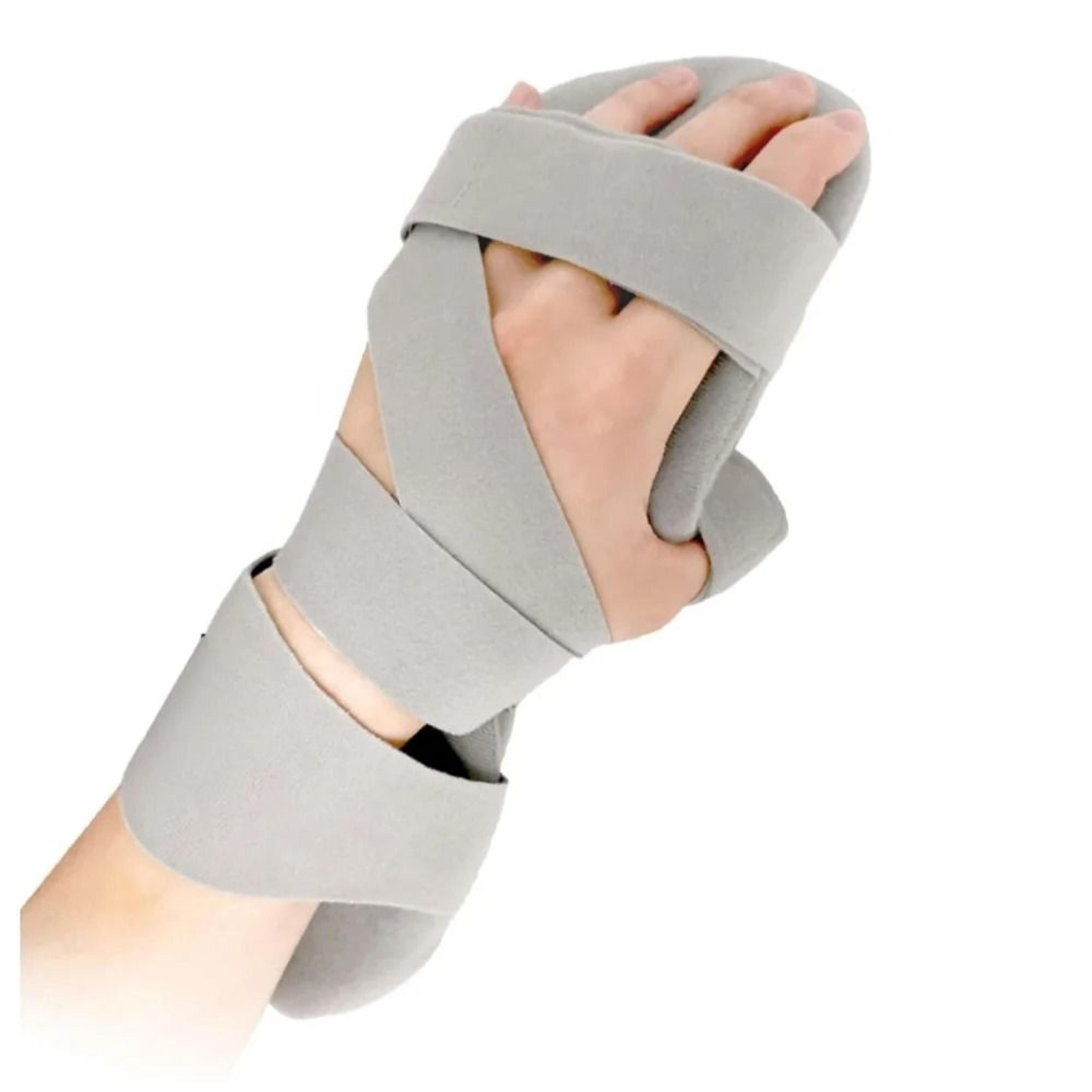 stroke hand brace support and adjustable night hand splint for arthritis and rehabilitation