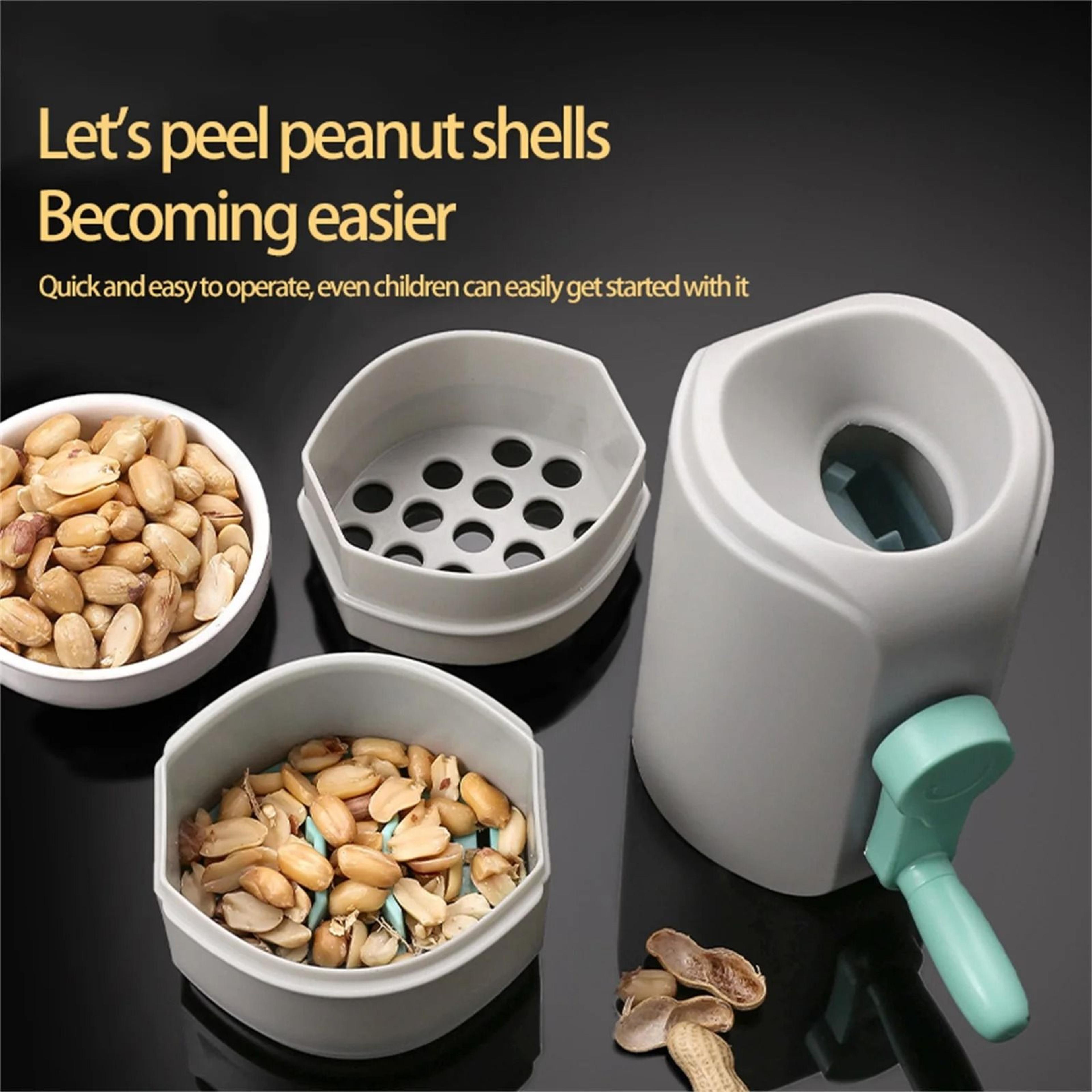 automatic food-grade peanut sheller and high-performance efficient de-shelling machine