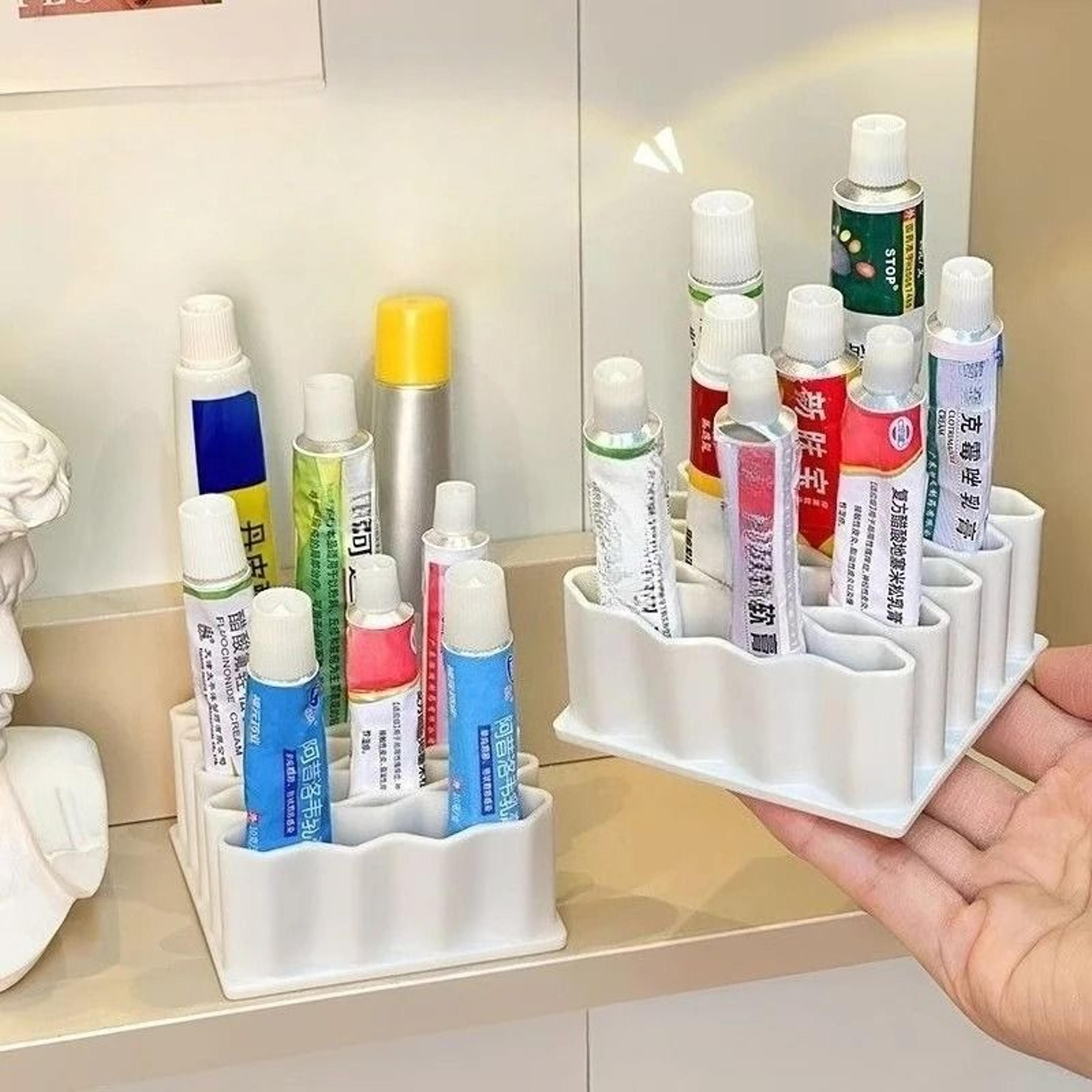 multi-purpose silicone desktop organizer tray and high-performance aesthetic stationery stand