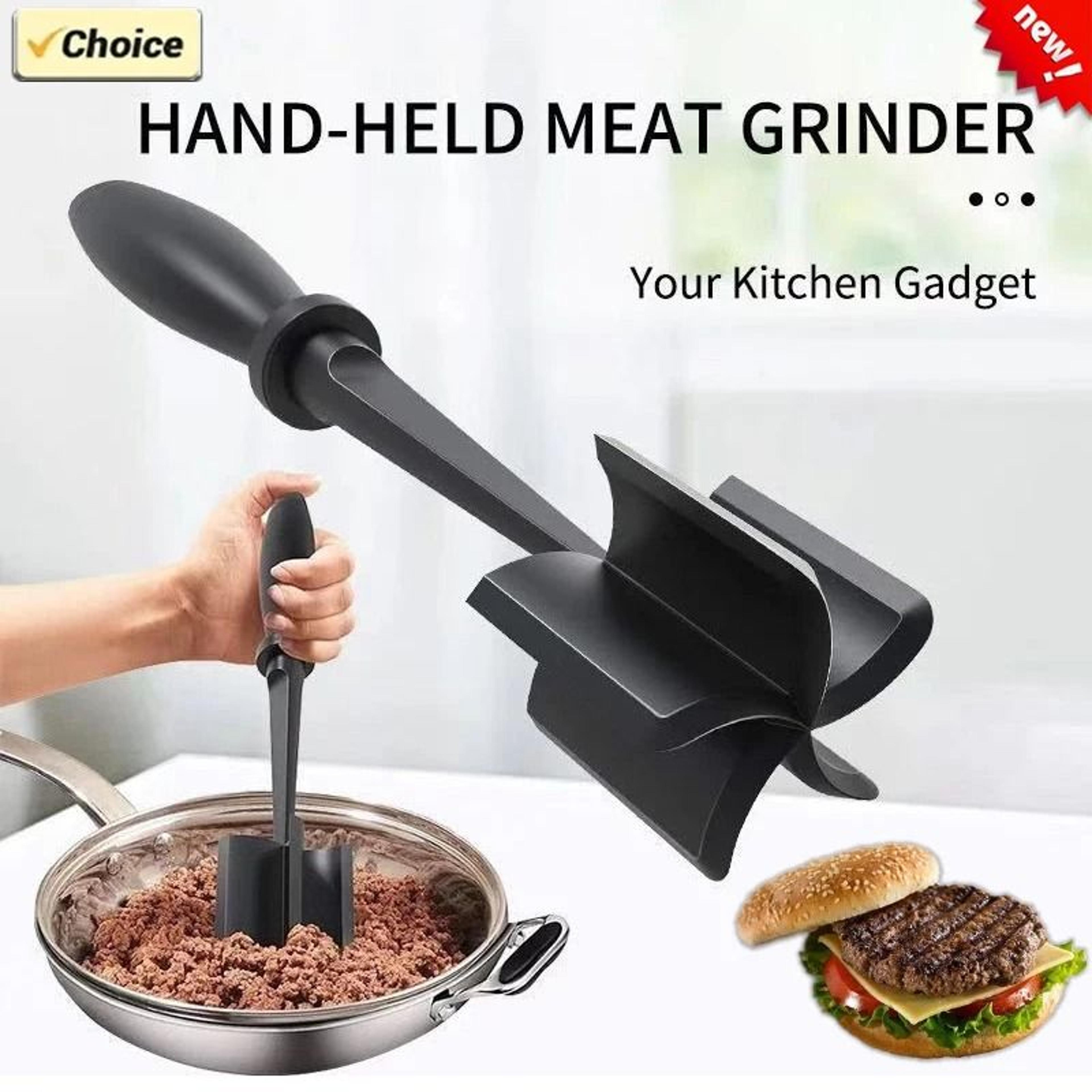 handheld kitchen meat chopper and high-performance pinwheel mashing architecture