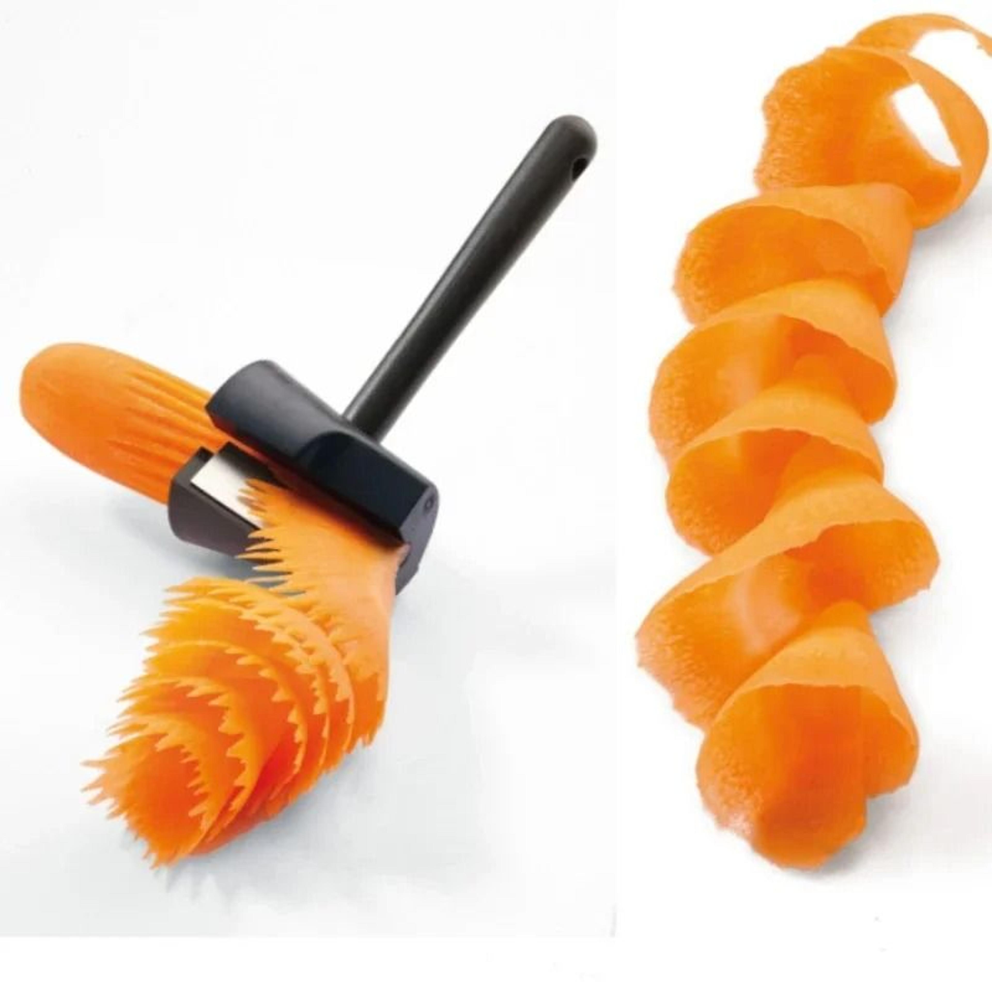 vegetable fruit spiral shredder and high-performance wave-type slicing architecture