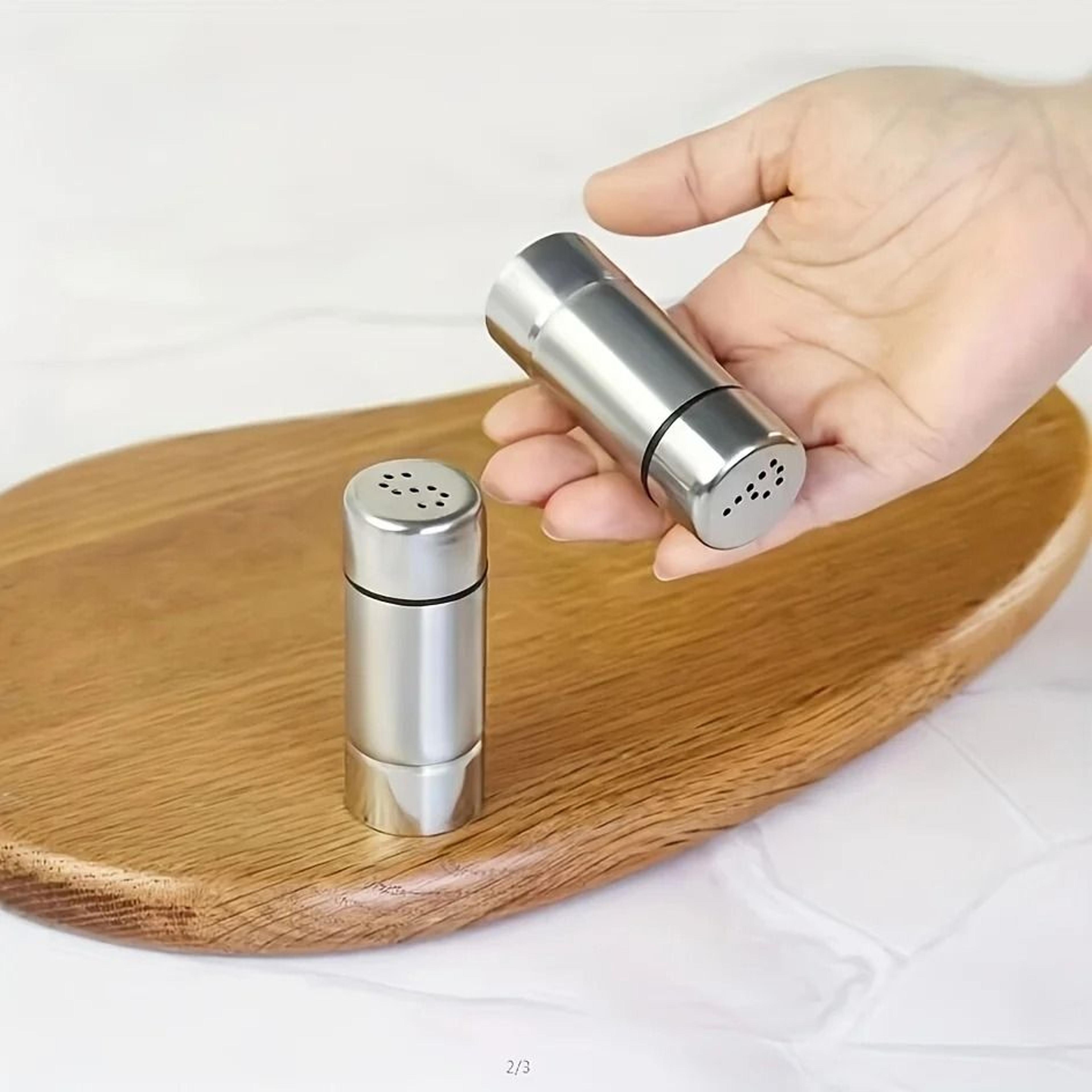 rotating stainless steel spice shaker and high-performance seasoning architecture