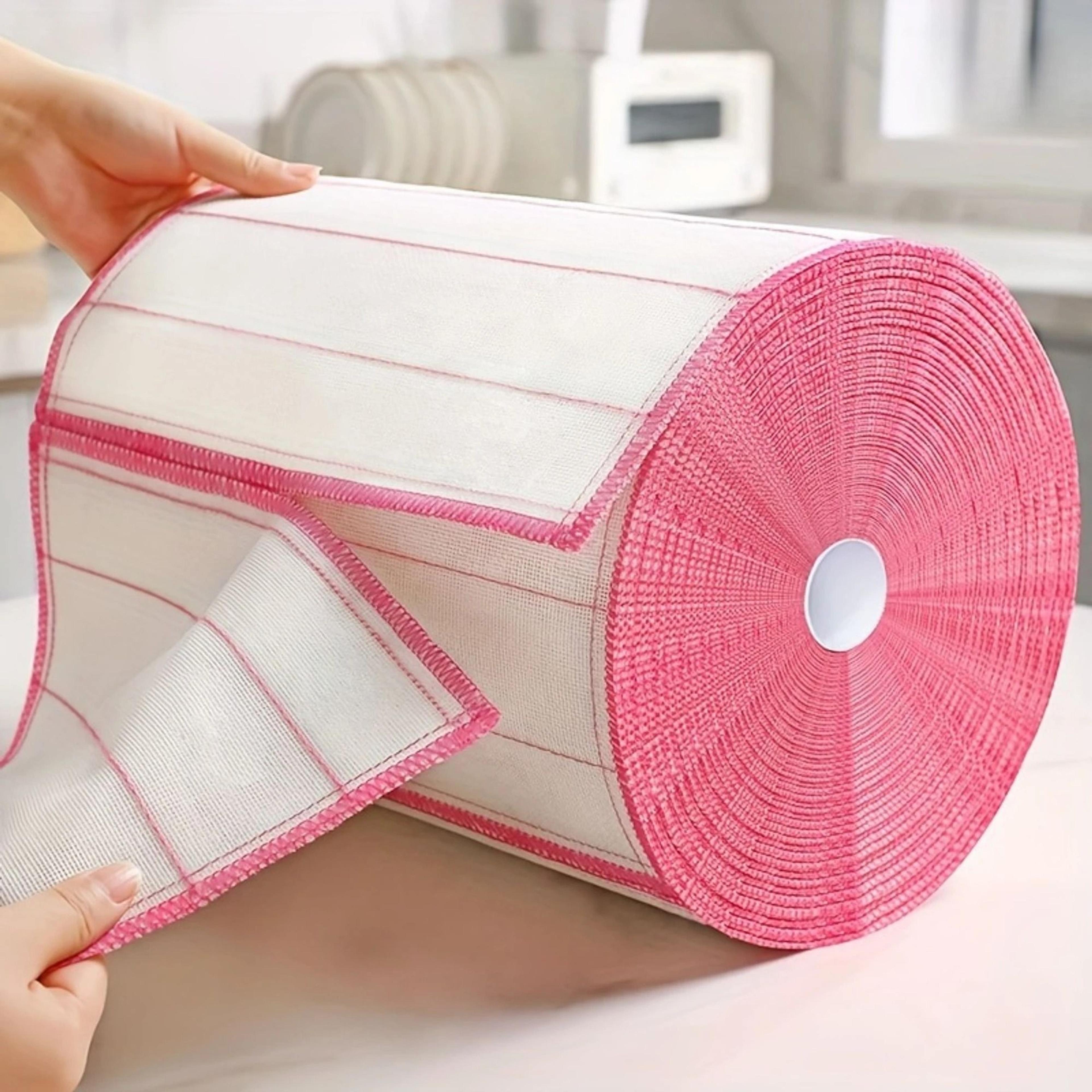 5-layer encrypted microfiber dish cloth and high-performance plant fiber cleaning architecture