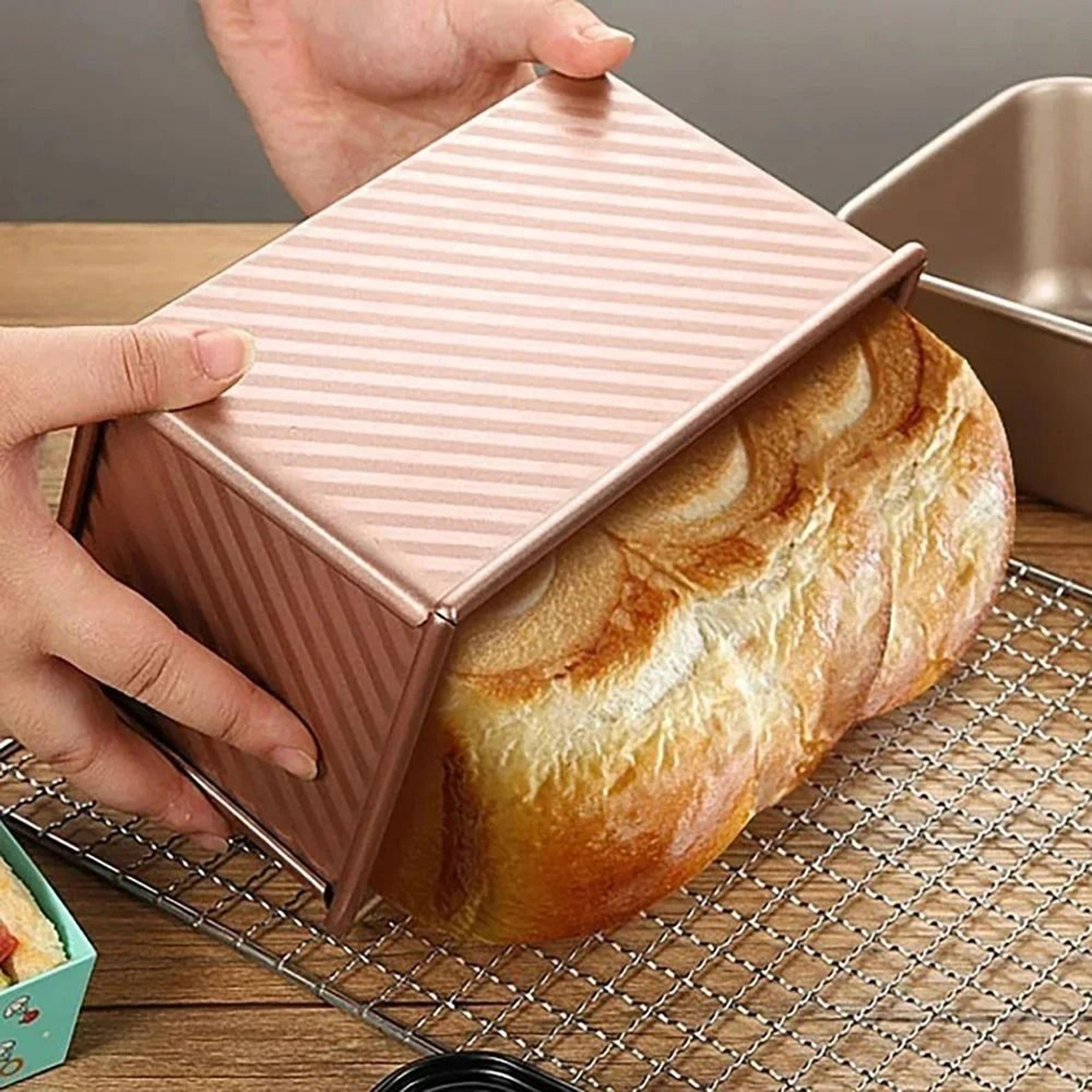 pullman loaf pan with lid and high-fidelity bread engineering architecture