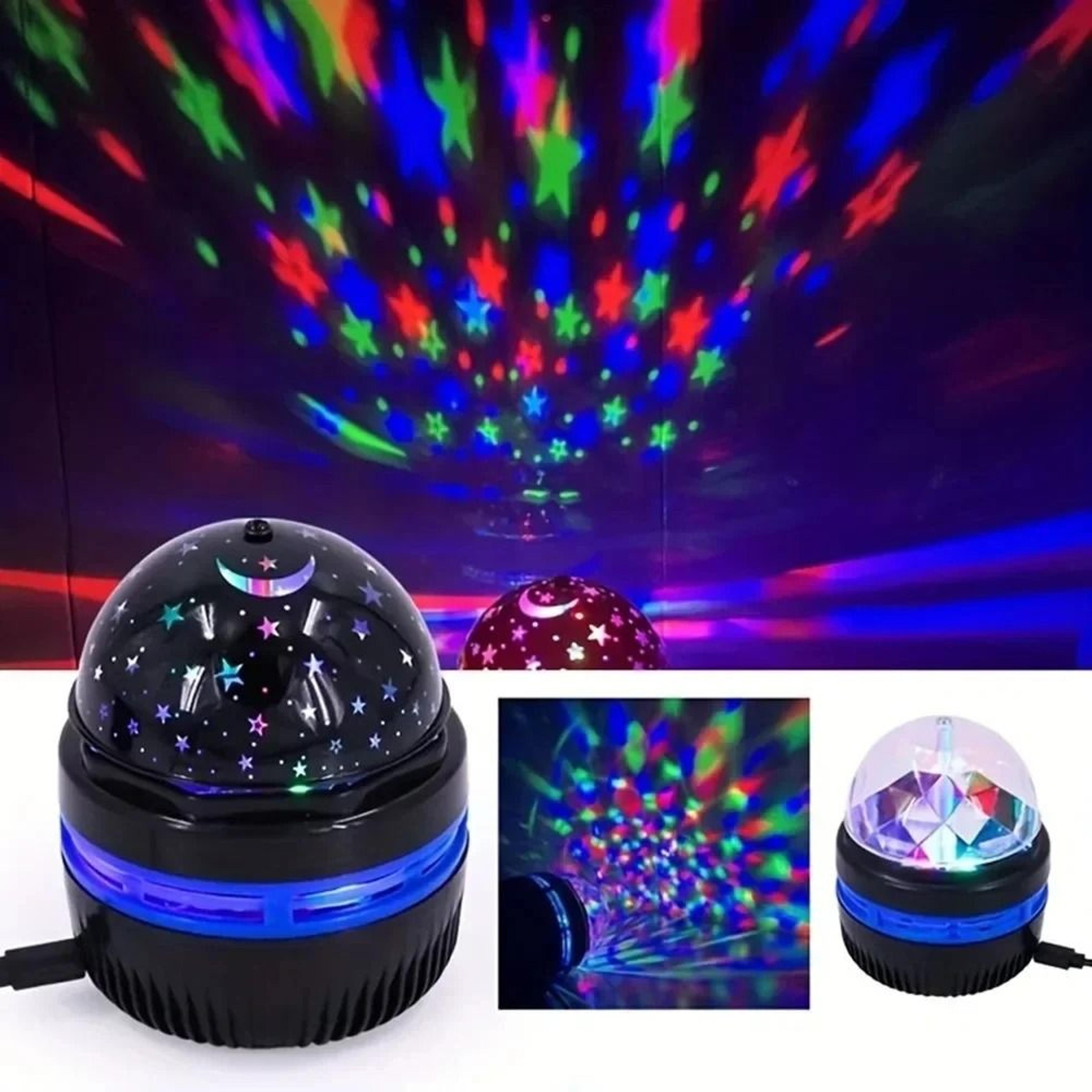 high-fidelity led starry night light projector and atmospheric usb table lamp
