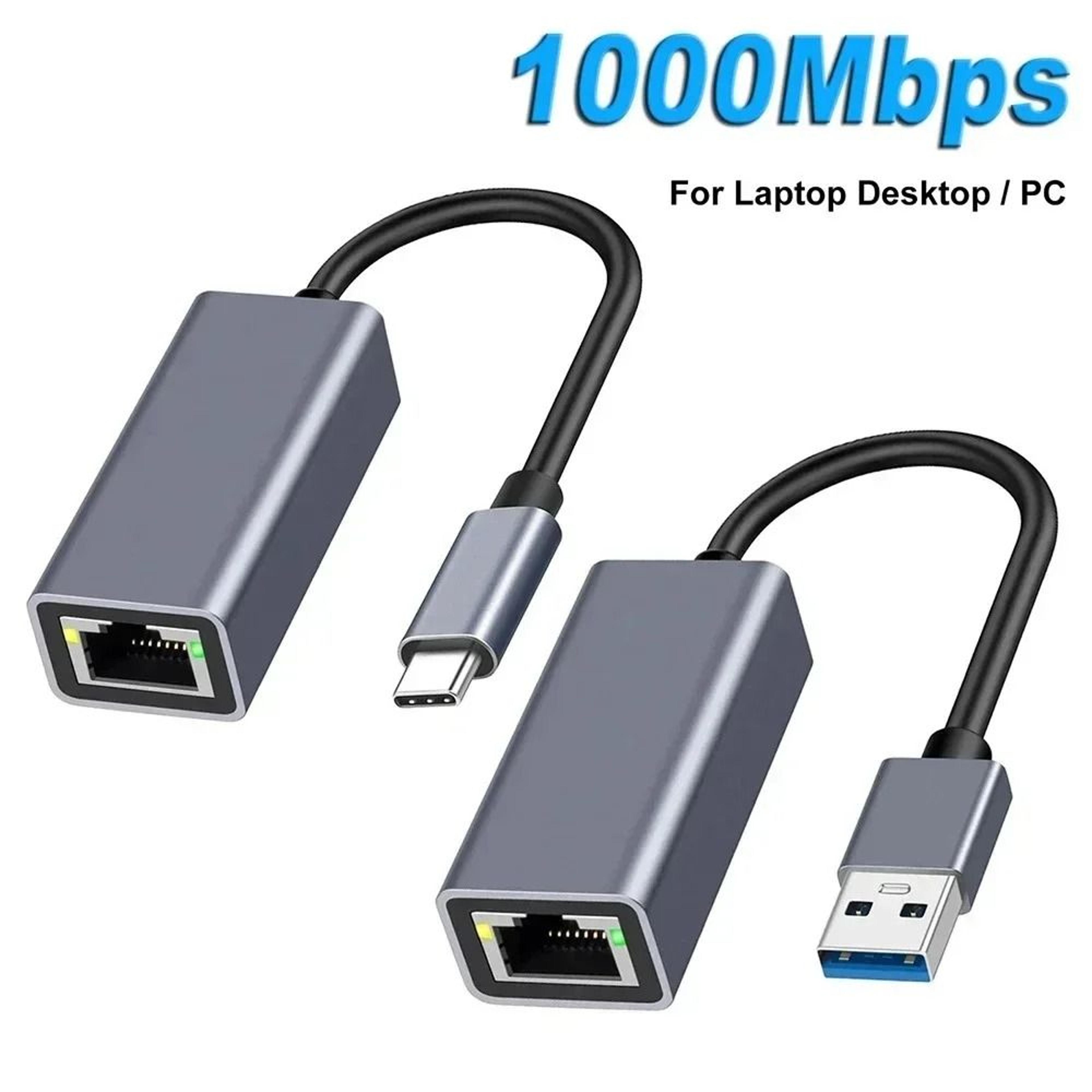 high-fidelity type-c to rj45 gigabit ethernet network card adapter