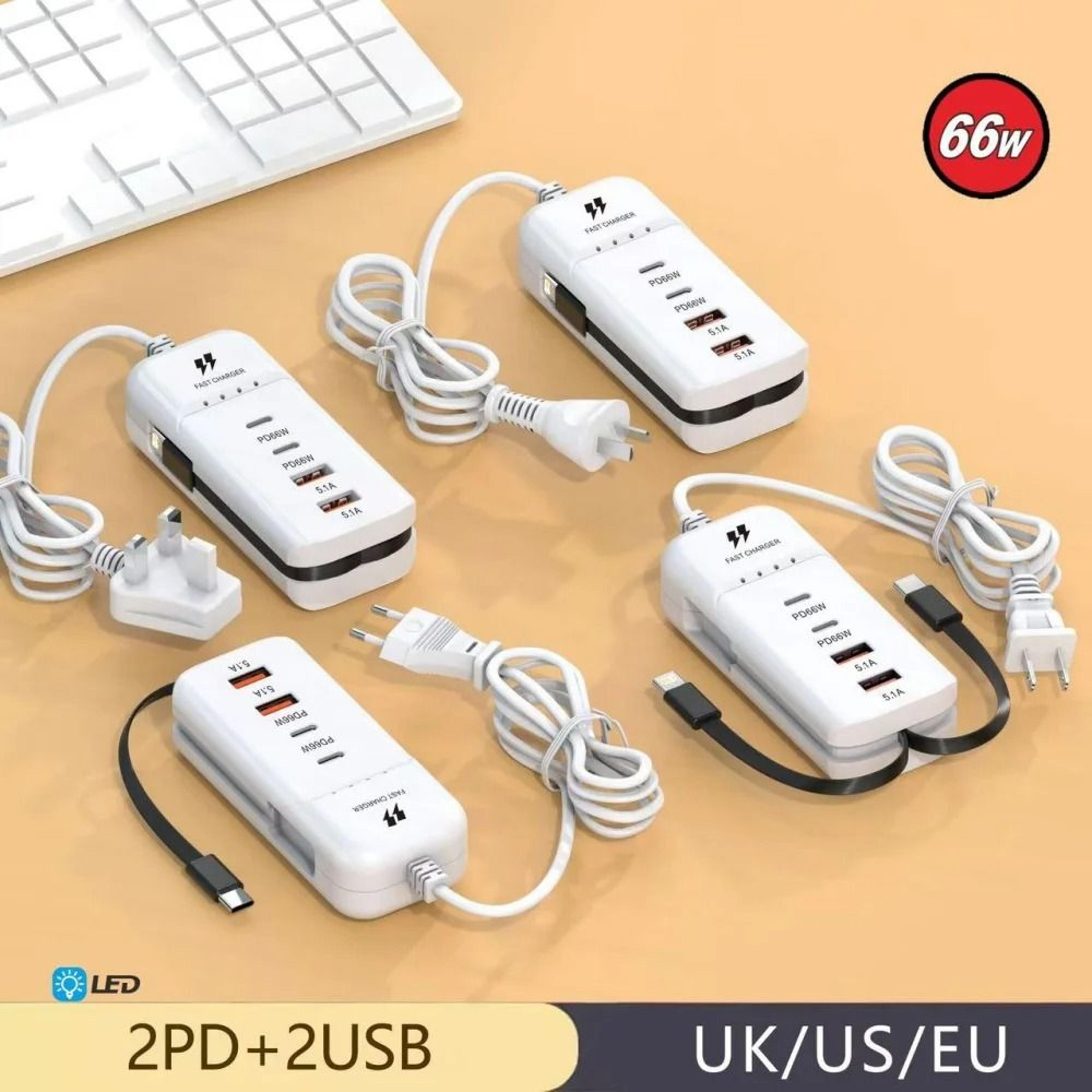 66w multi-node titanium-grade super-flow power strip architecture