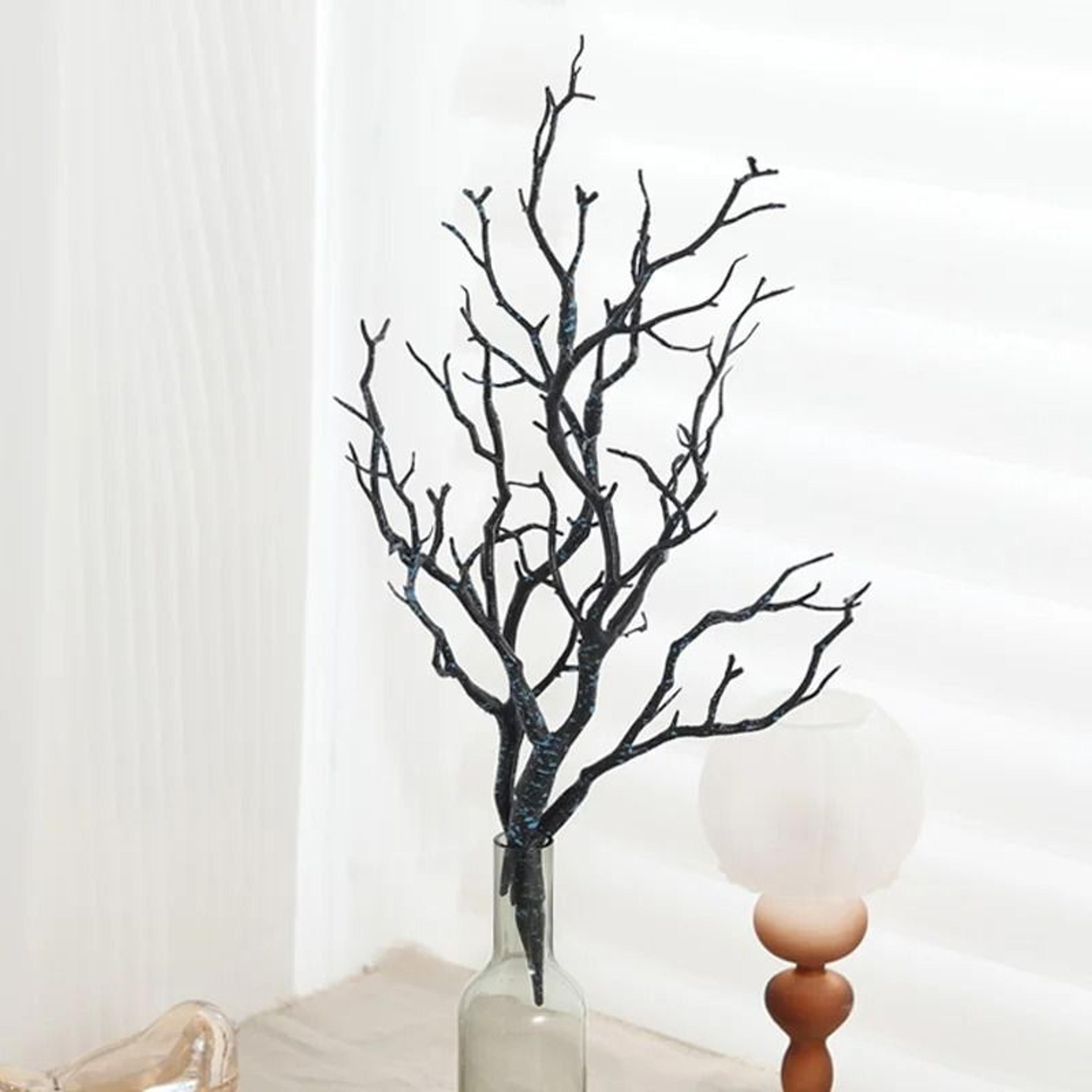 artificial gold manzanita branches | festive antler-shape decorative stems
