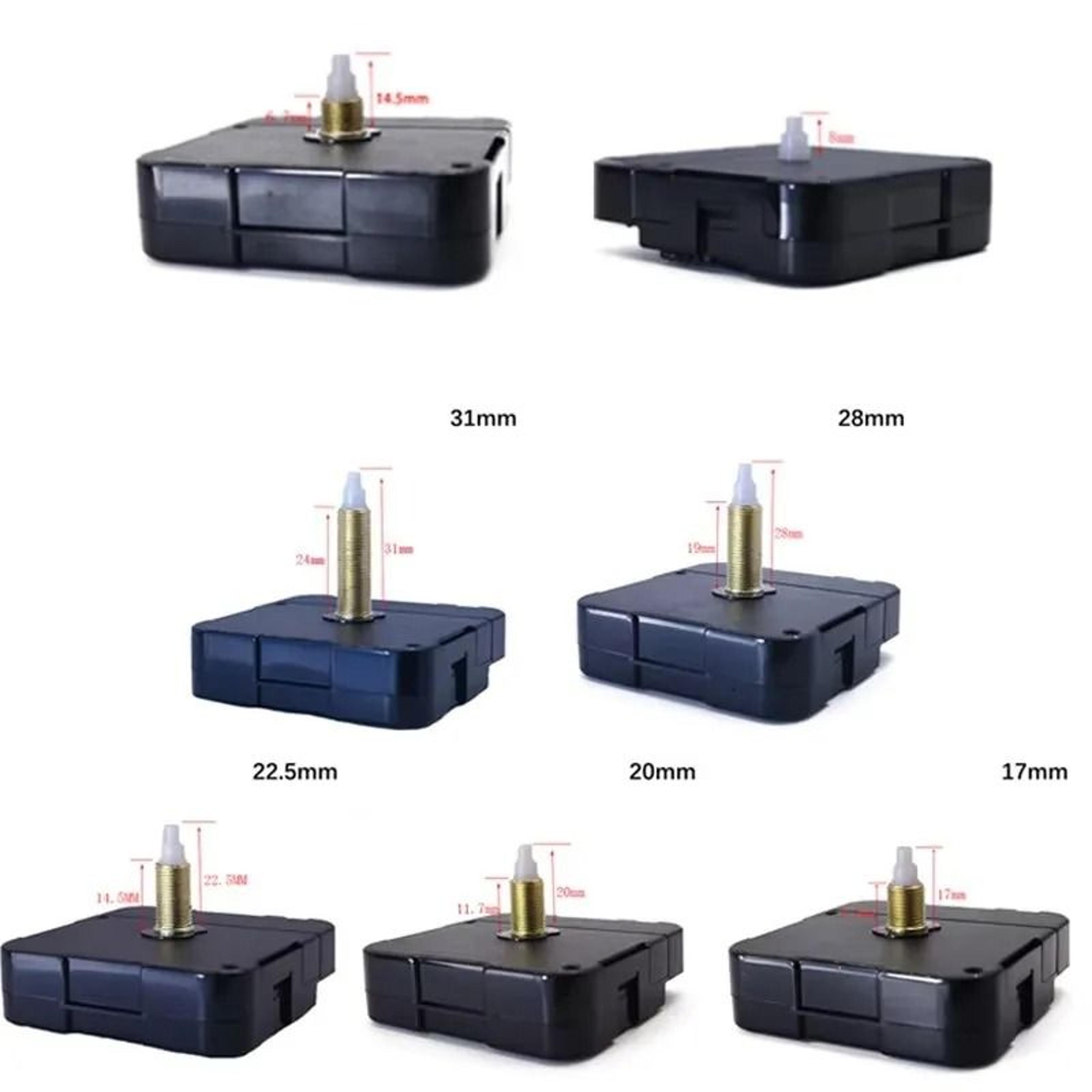 professional high-torque diy wall clock replacement | 31mm long shaft quartz movement