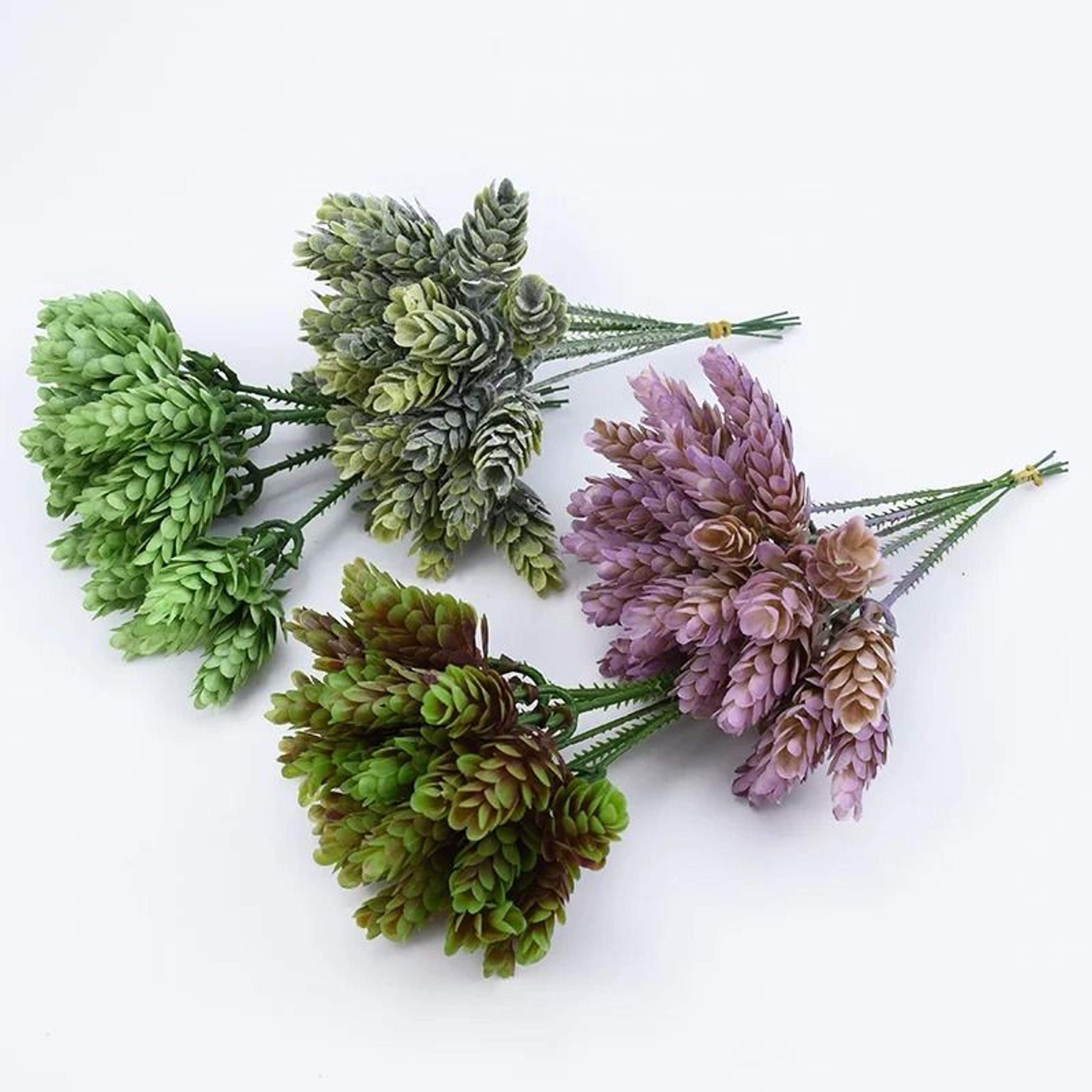 botanical pineapple grass bundle | 30-head evergreen needlework | executive studio & wedding sanctuary decor