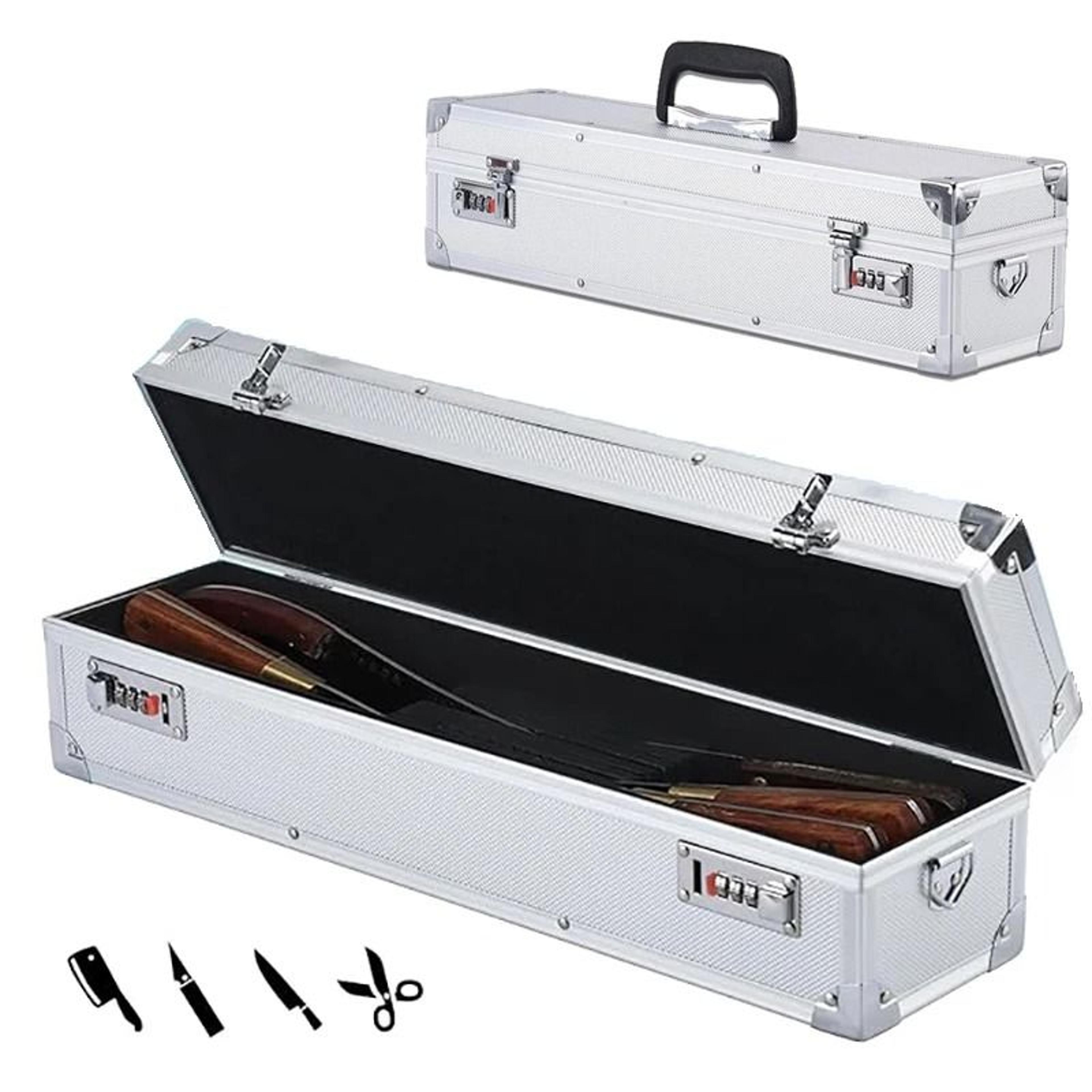 vanguard chefs armory | professional aluminum knife flight case | executive studio & culinary sanctuary decor