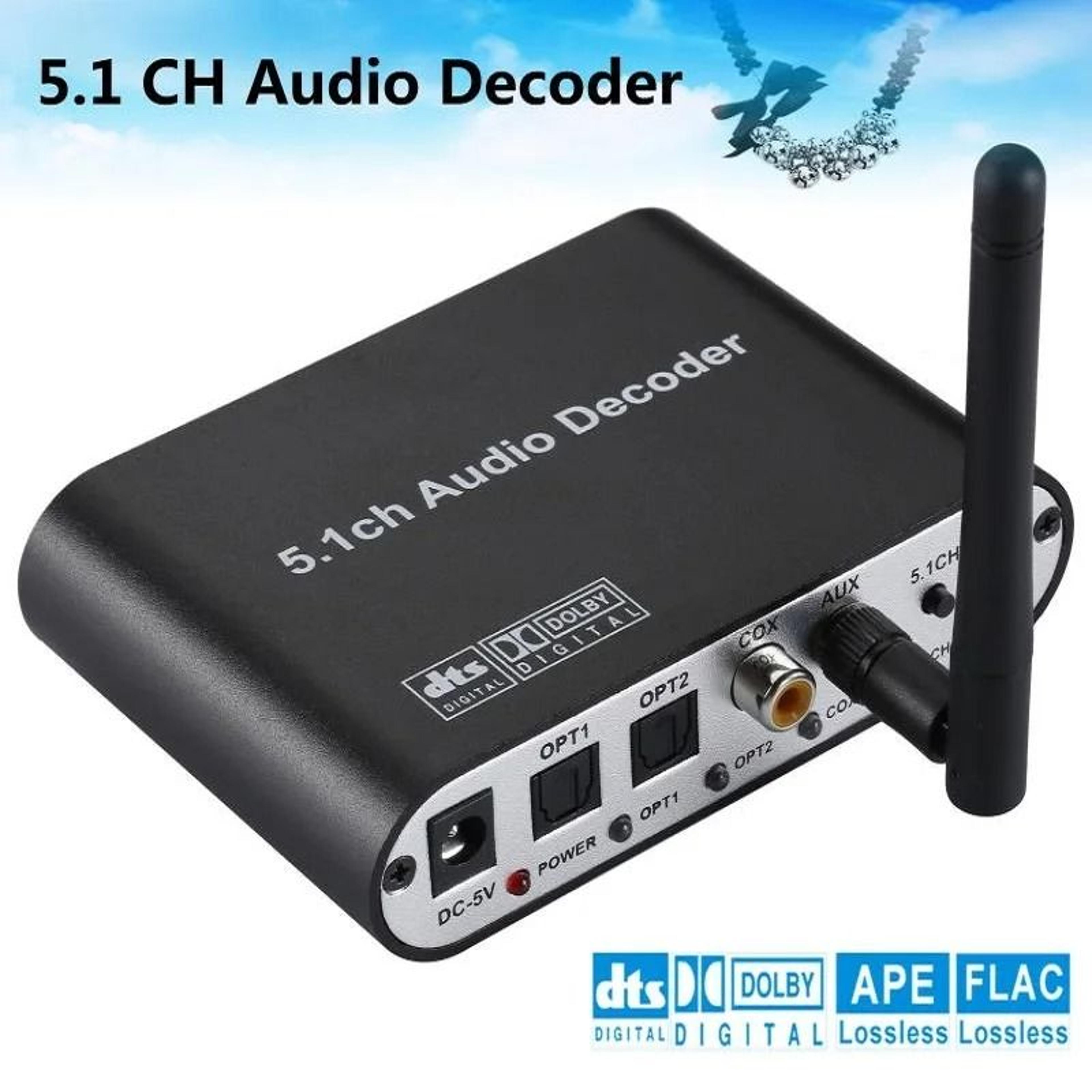 Digital 5.1 Surround Sound Decoder | Dolby DTS AC-3 Cinema Interface | Executive Studio Audio Sanctuary