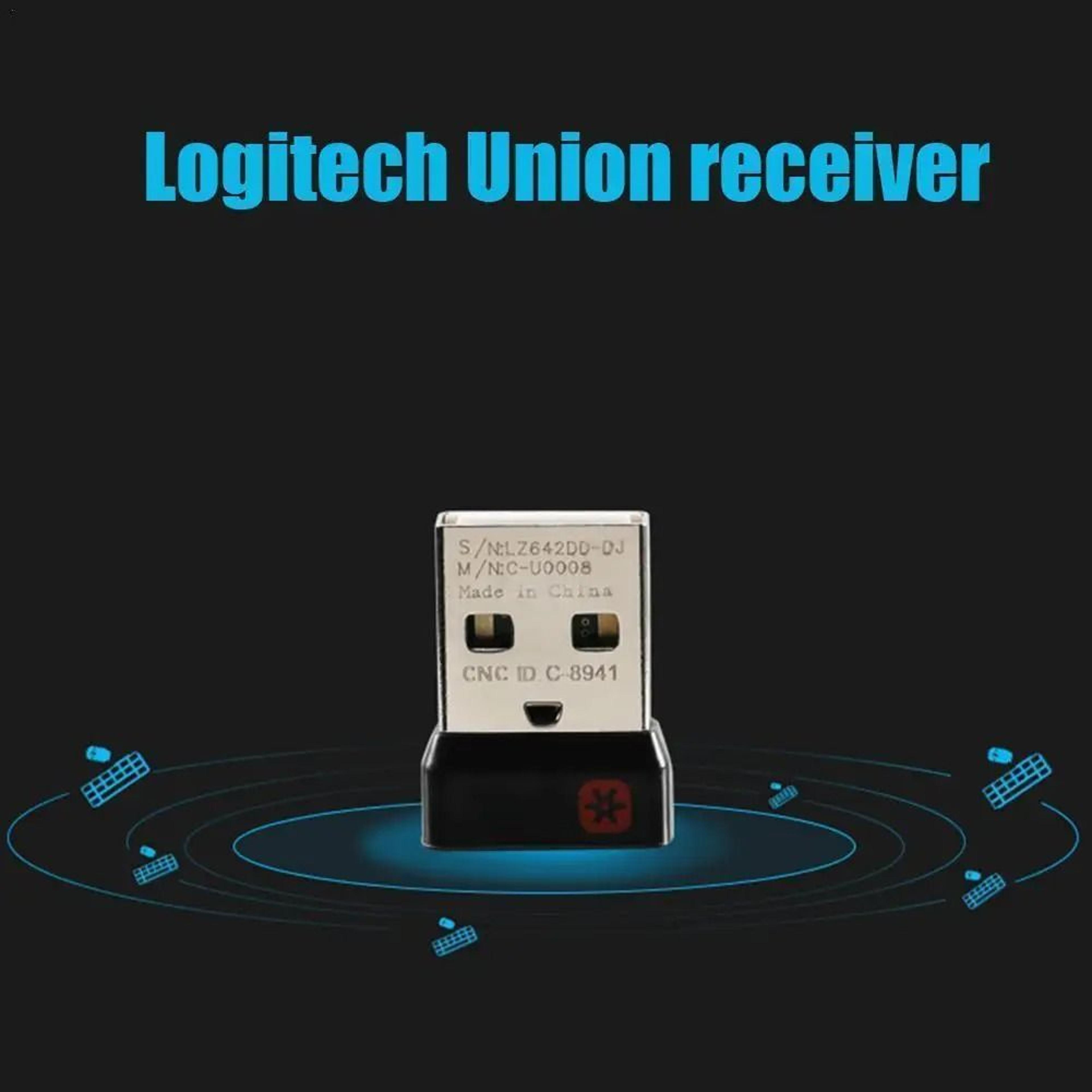 wireless unifying usb receiver adapter for logitech mouse and keyboard connect up to 6 devices simultaneously