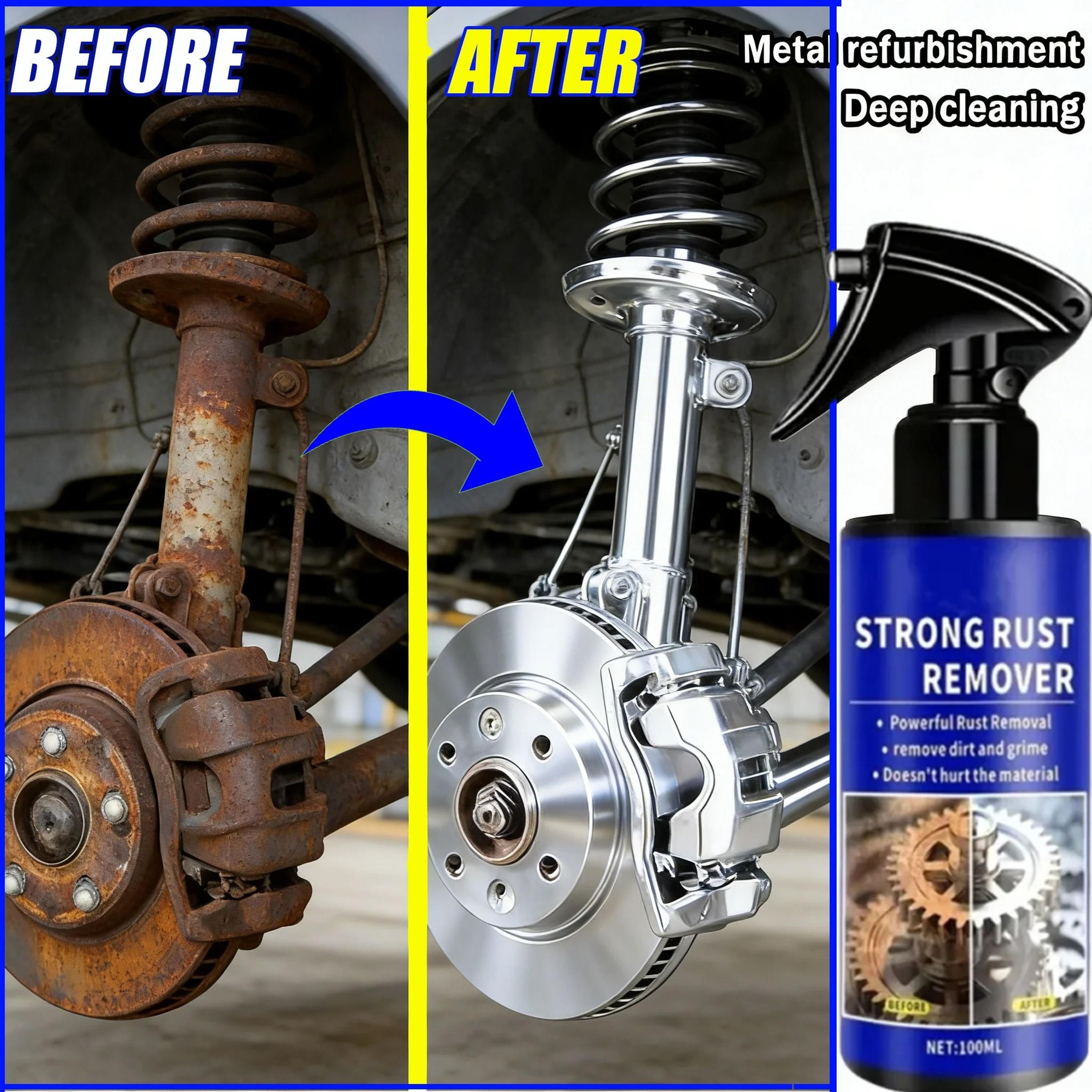 pro-shield industrial strength automotive rust dissolver & surface protector