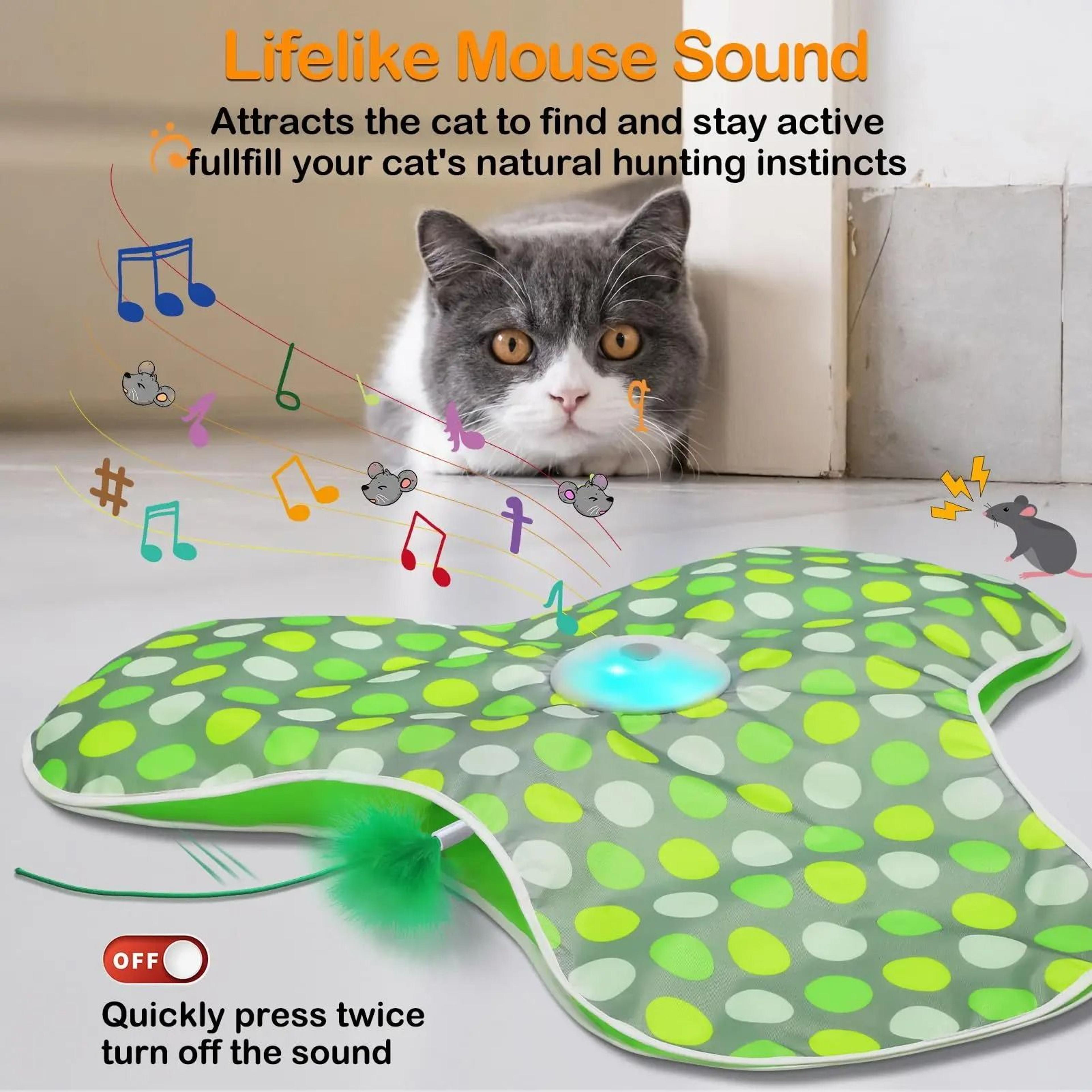 pounce-master smart hide & seek interactive toy