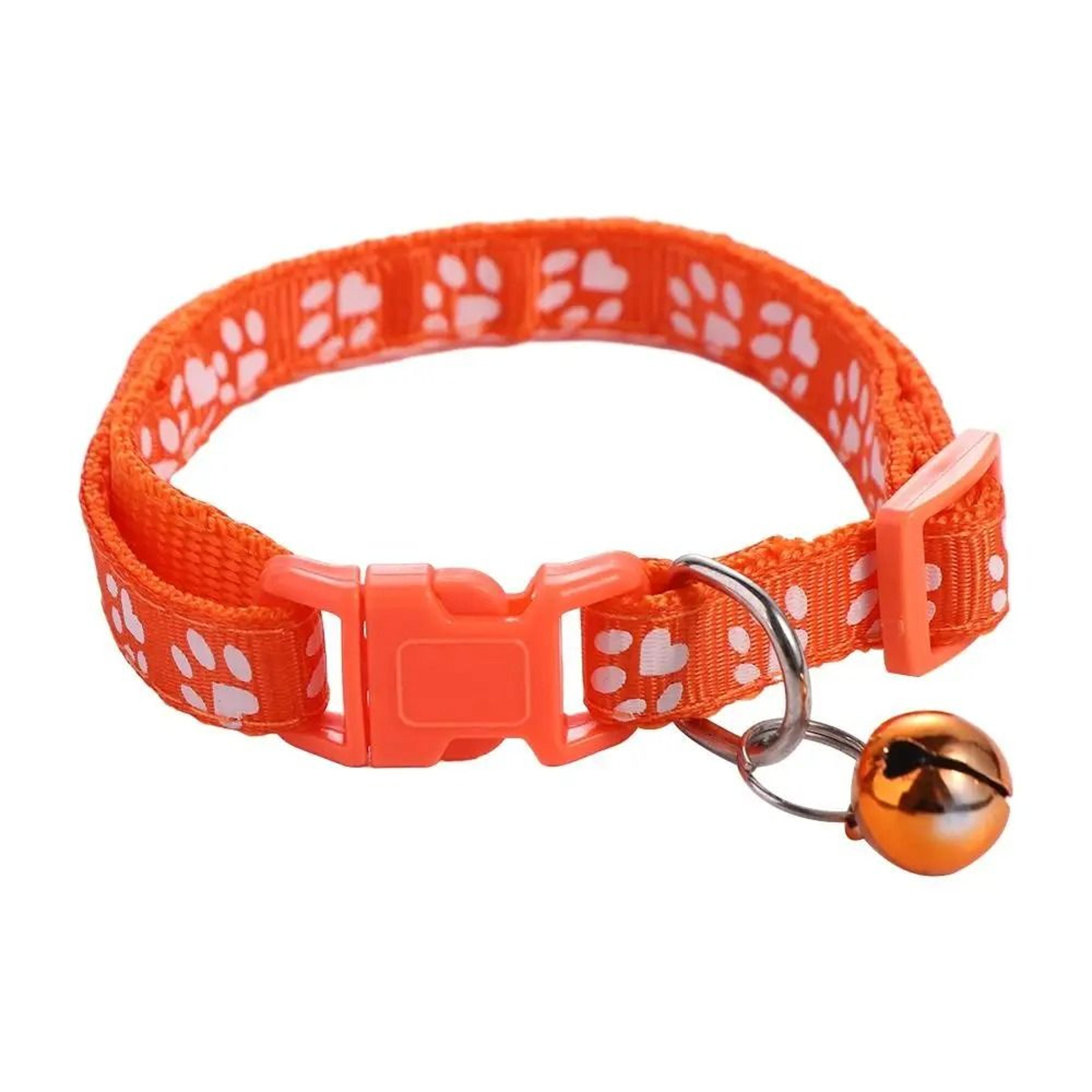 ultra-lightweight adjustable "safety-jingle" pet collar