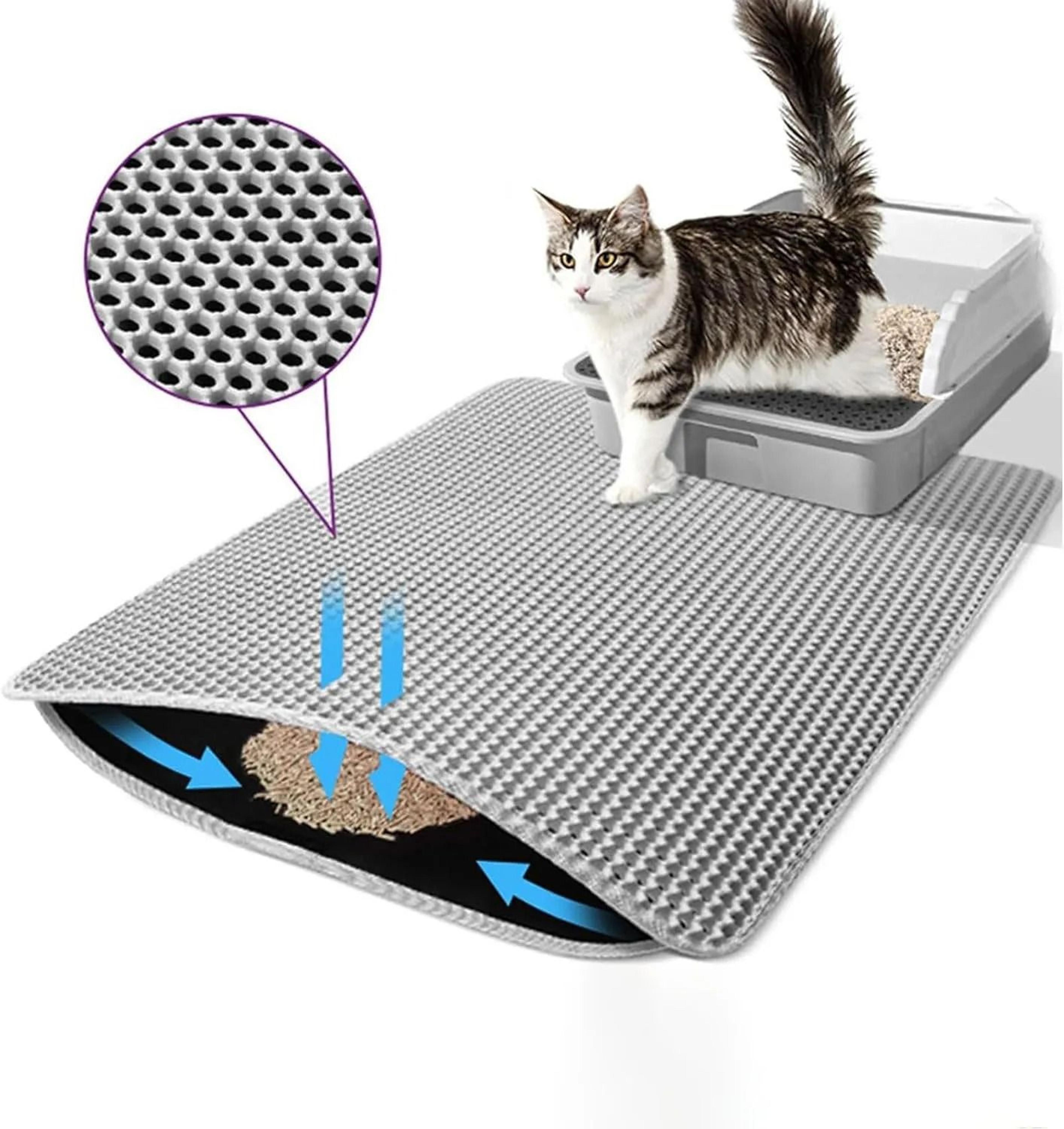 high-reliability dual-layer litter trapping mat