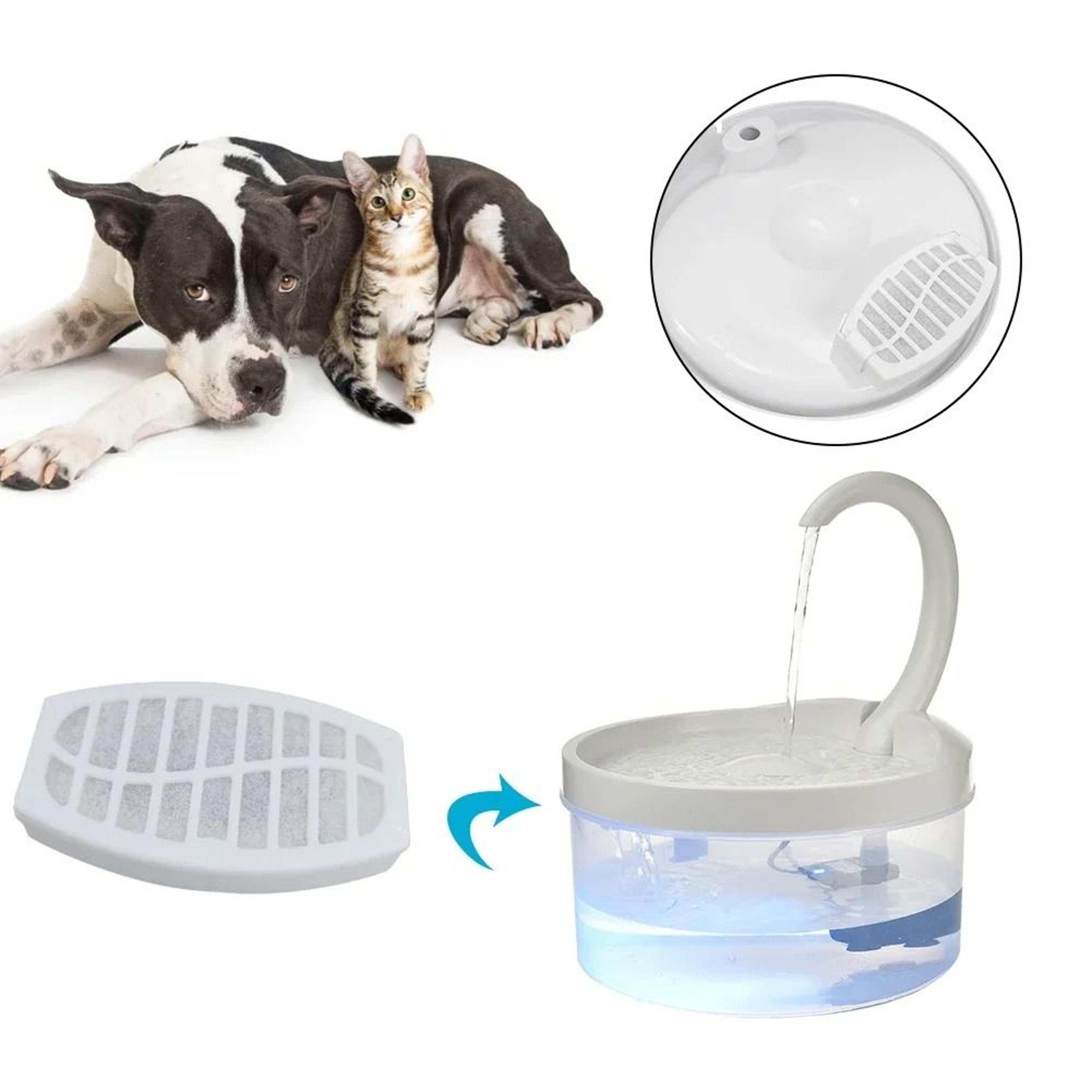 universal round replacement activated carbon filters for cat and dog water drinking fountain