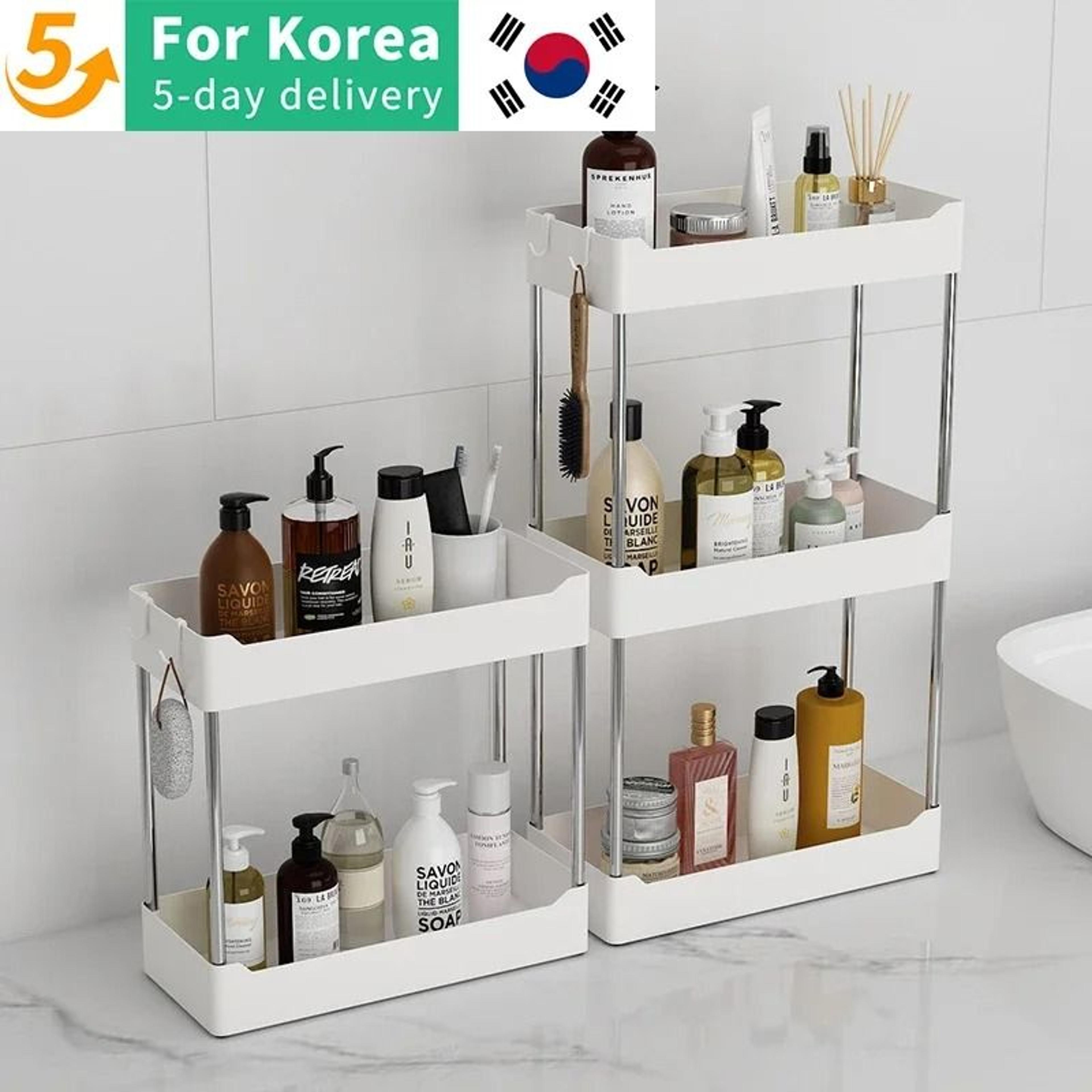 premium elevated countertop storage shelf & spice rack
